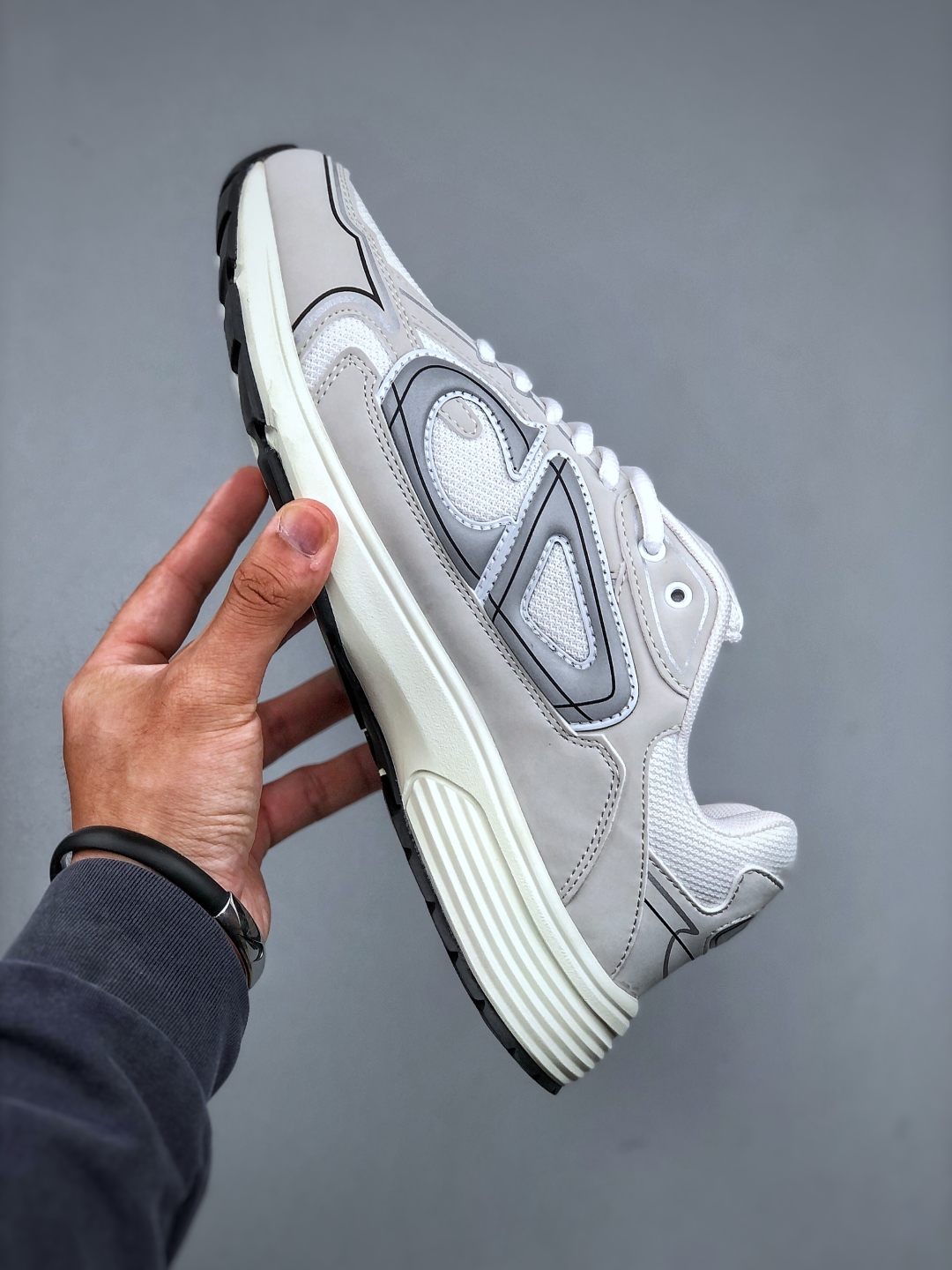 Dior B30 Chunky Sneakers Beige/White