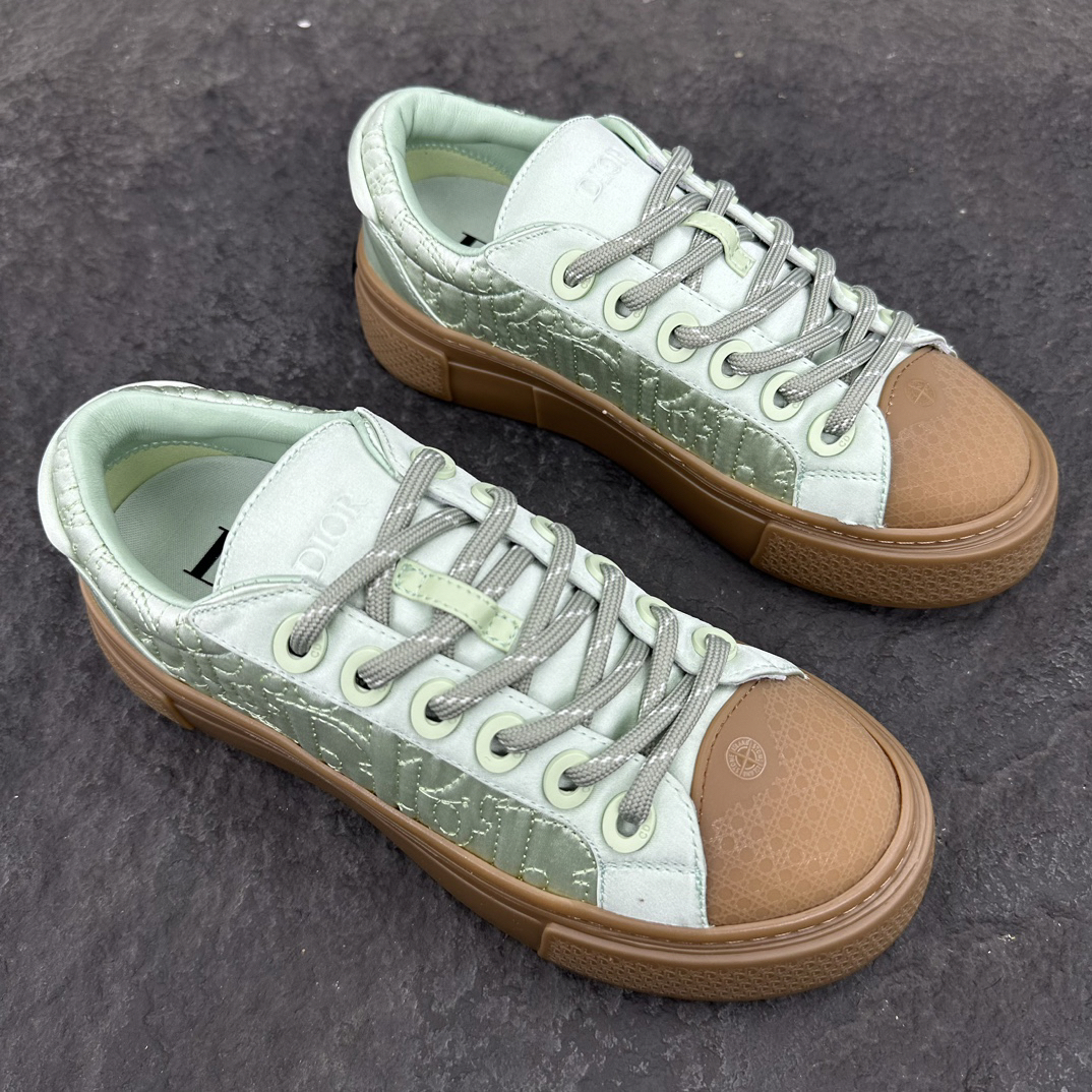 Dior x Stone Island B33 Low Sneakers Mint Green