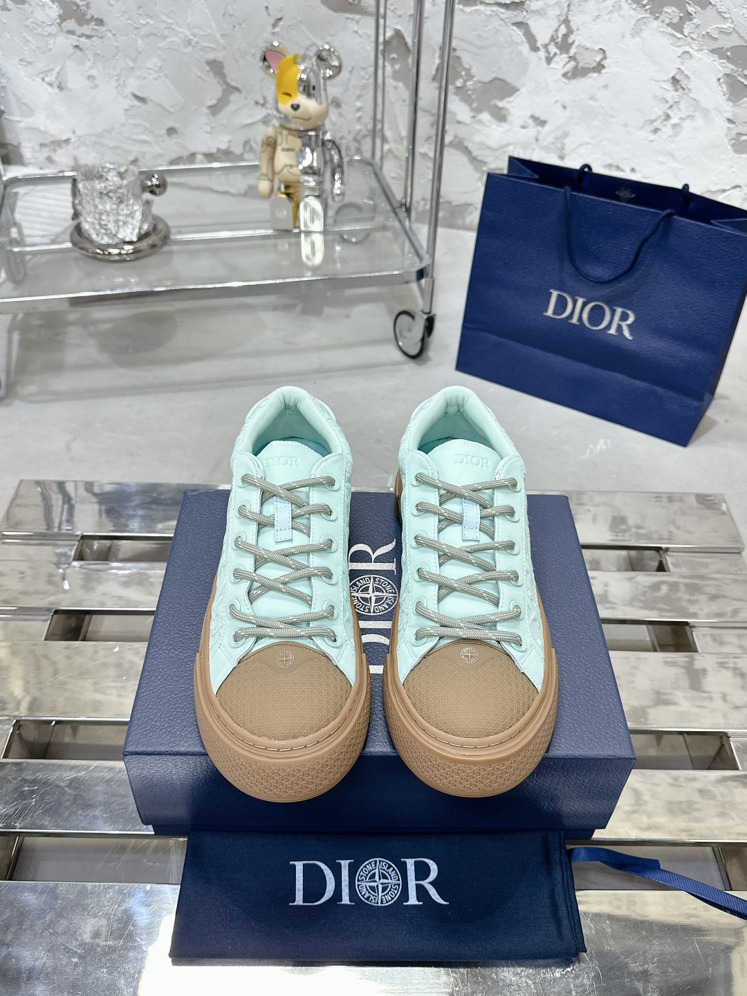Dior B33 Casual Sneakers Blue