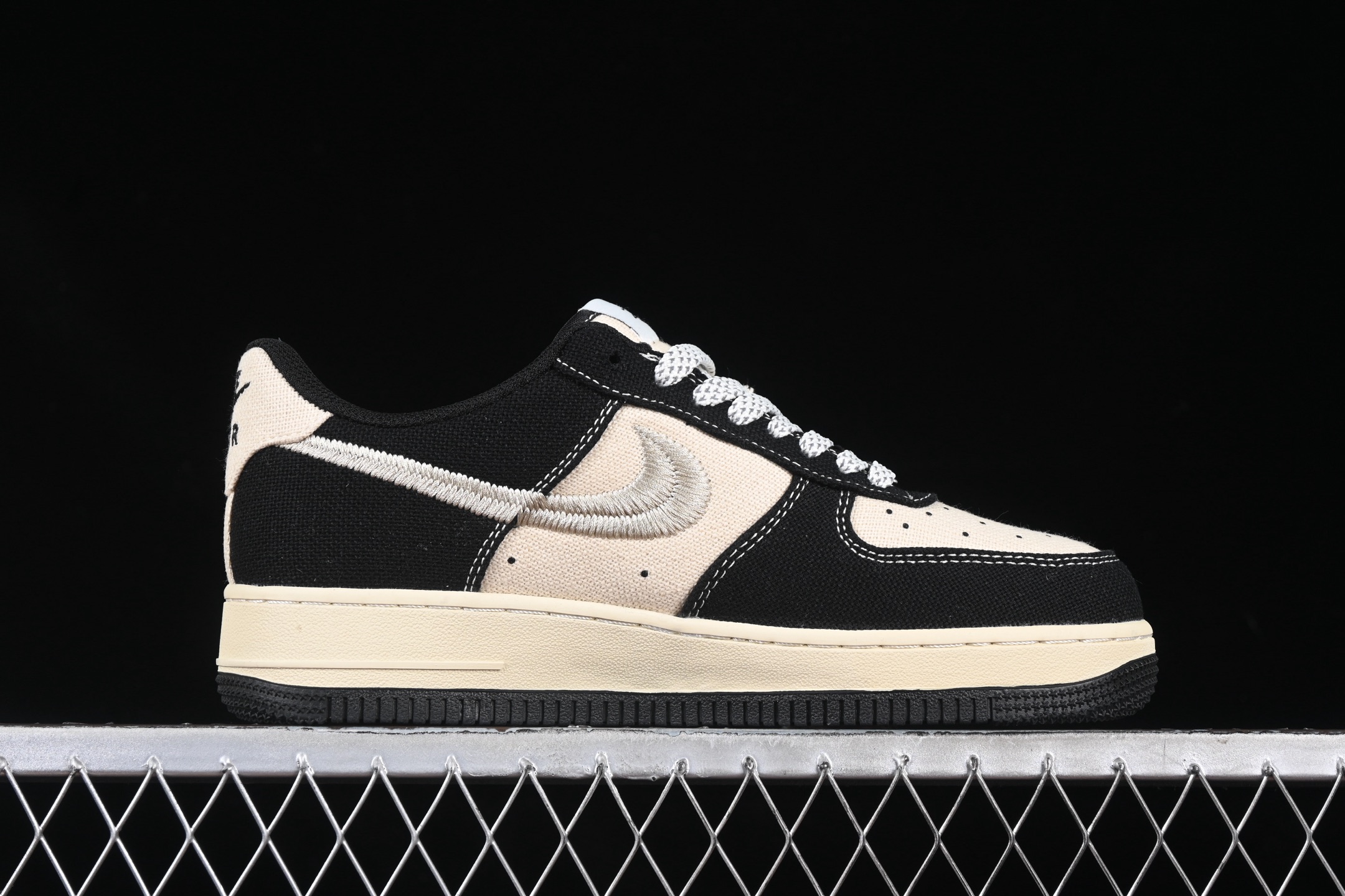 Nike Air Force 1 Low x Stussy Beige Black