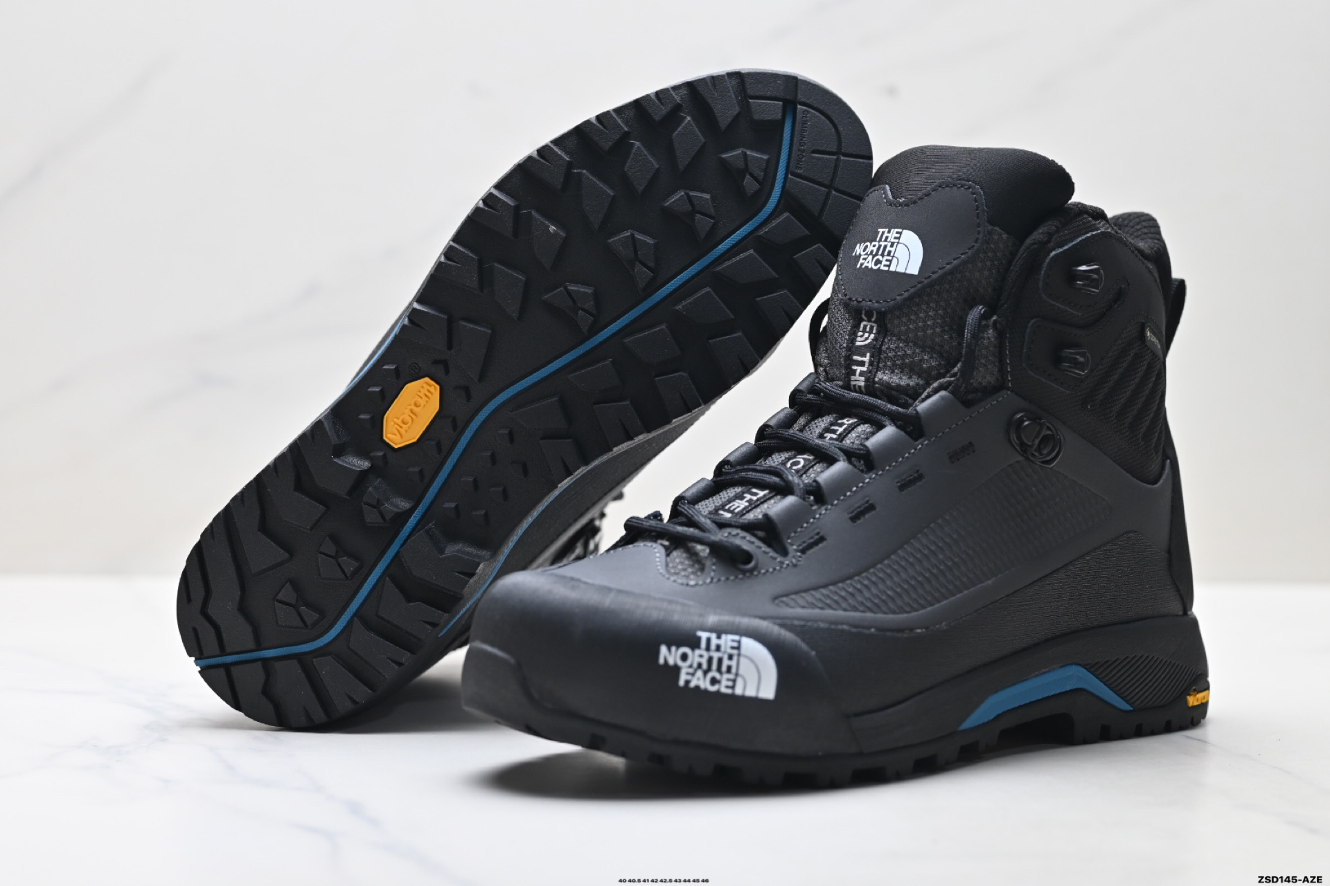 The North Face Waterproof Mid Hiking Boots Black/Gray