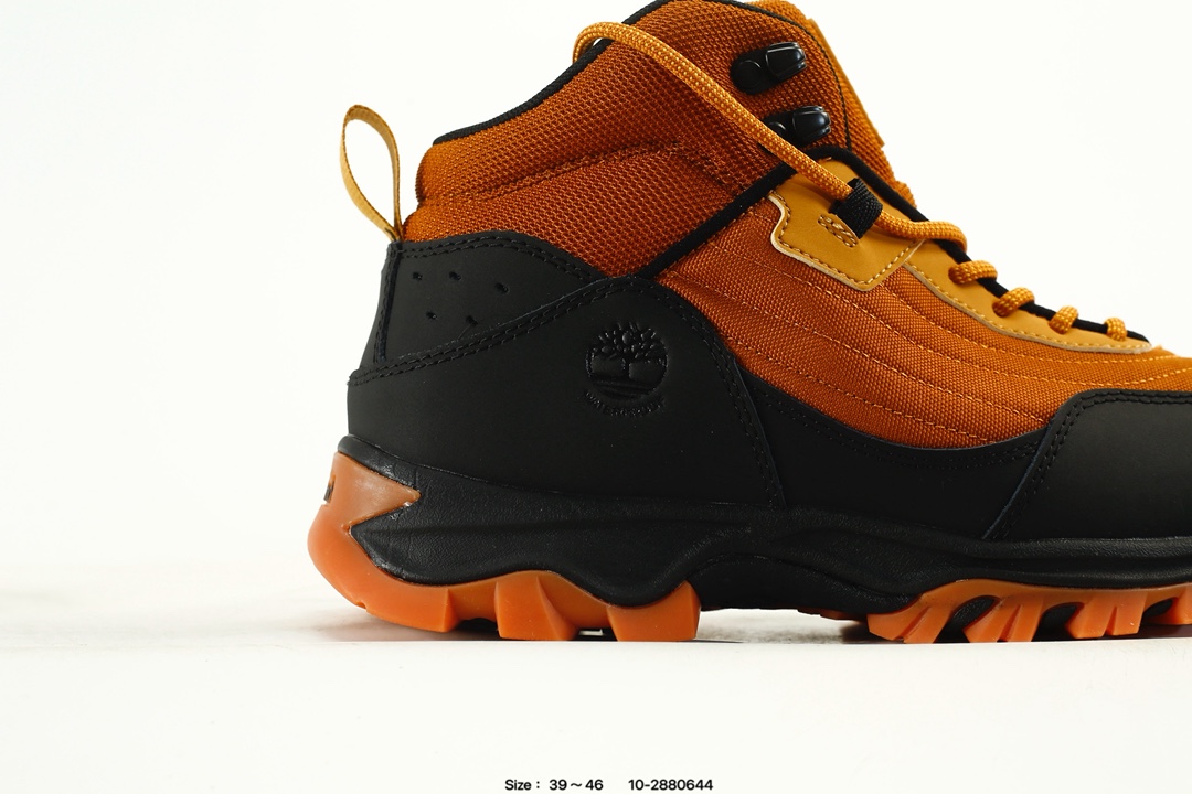 Timberland Lace Hiker Mid Boots Orange