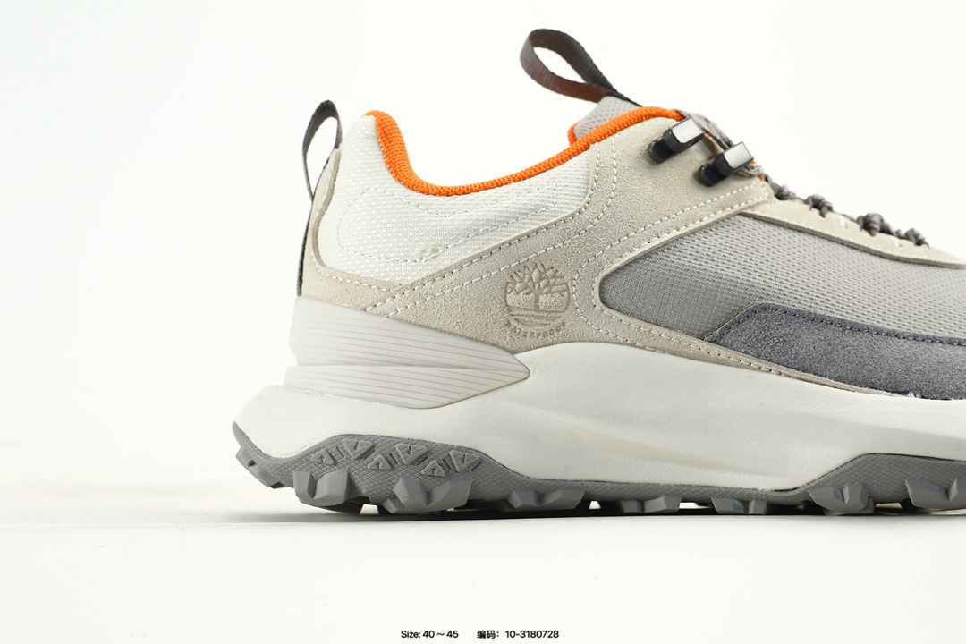 Timberland Motion Access Waterproof Hiking Shoes Grey Orange