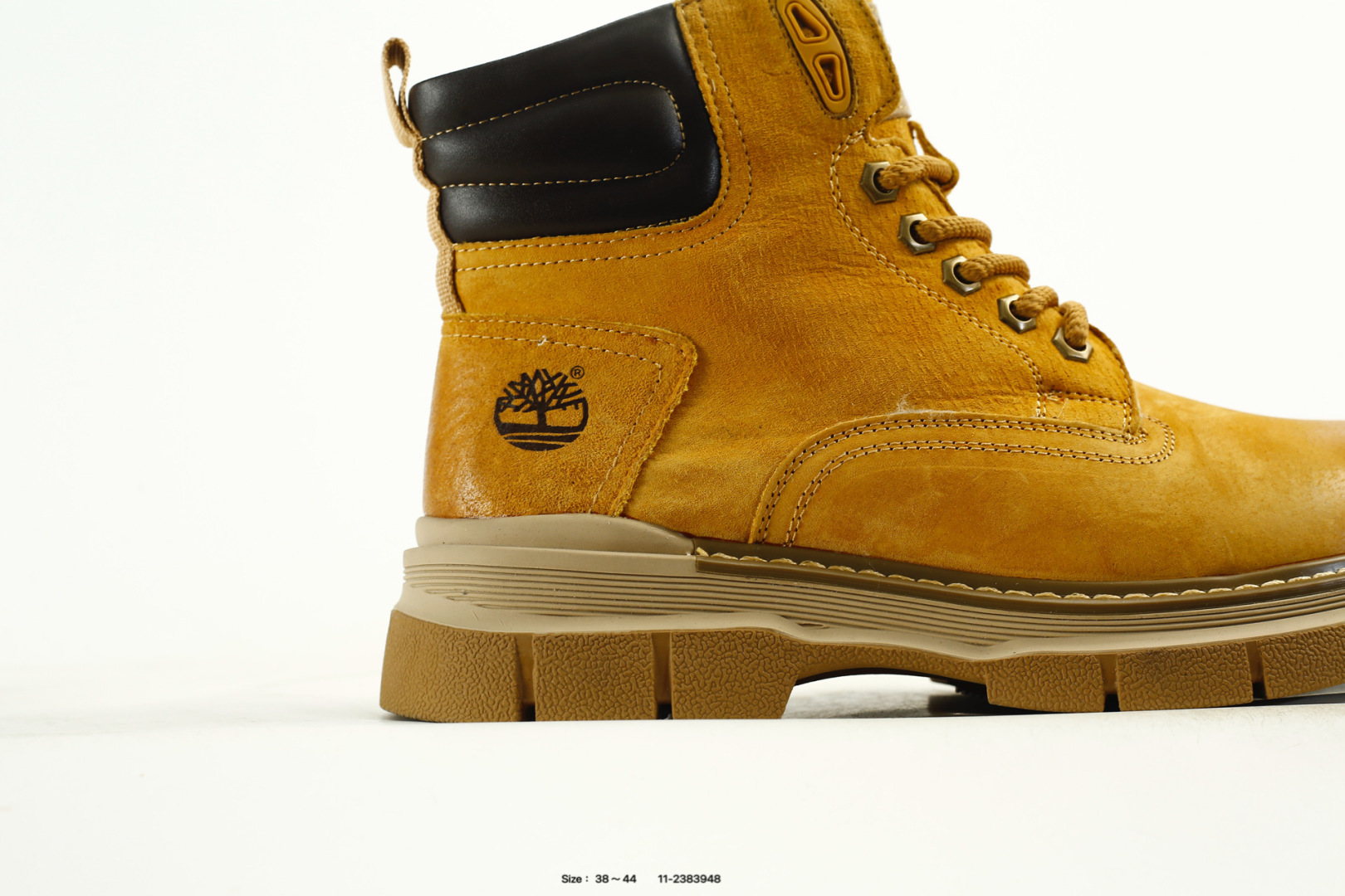 Timberland Premium Leather Waterproof High-Top Boots Wheat