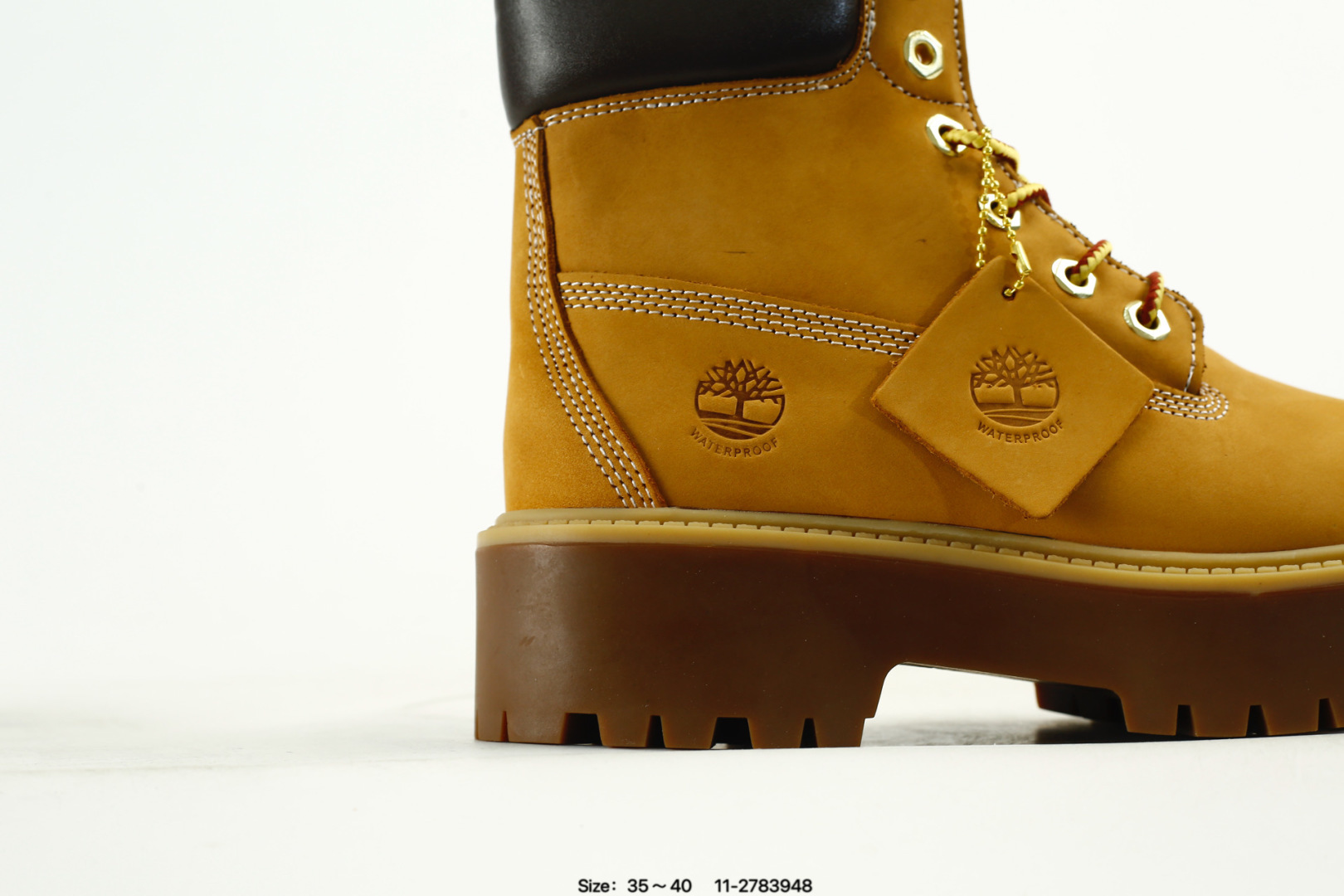Timberland Premium Waterproof High-Top Boots Wheat