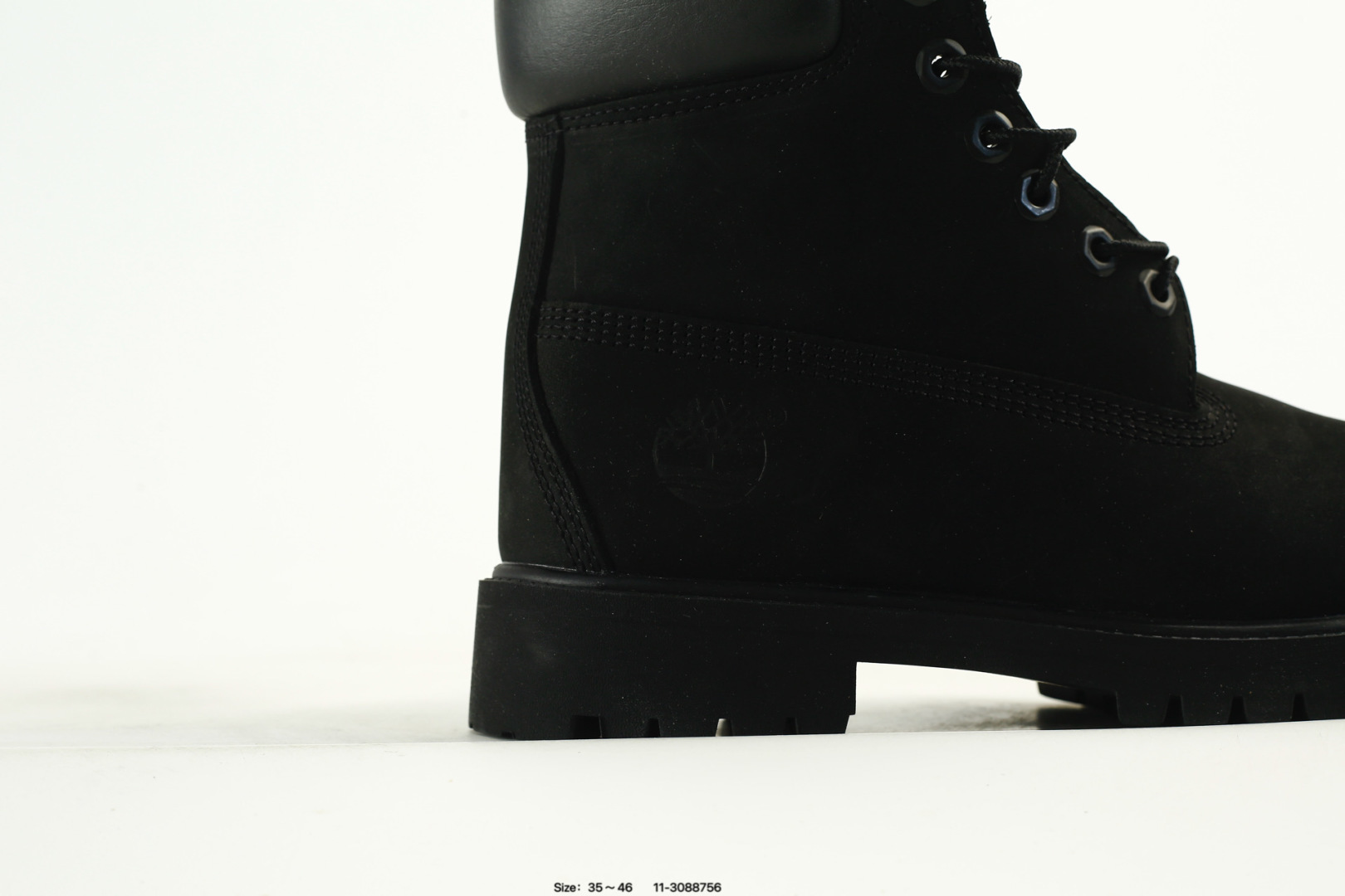 Timberland Premium Waterproof Leather Work Boots Black