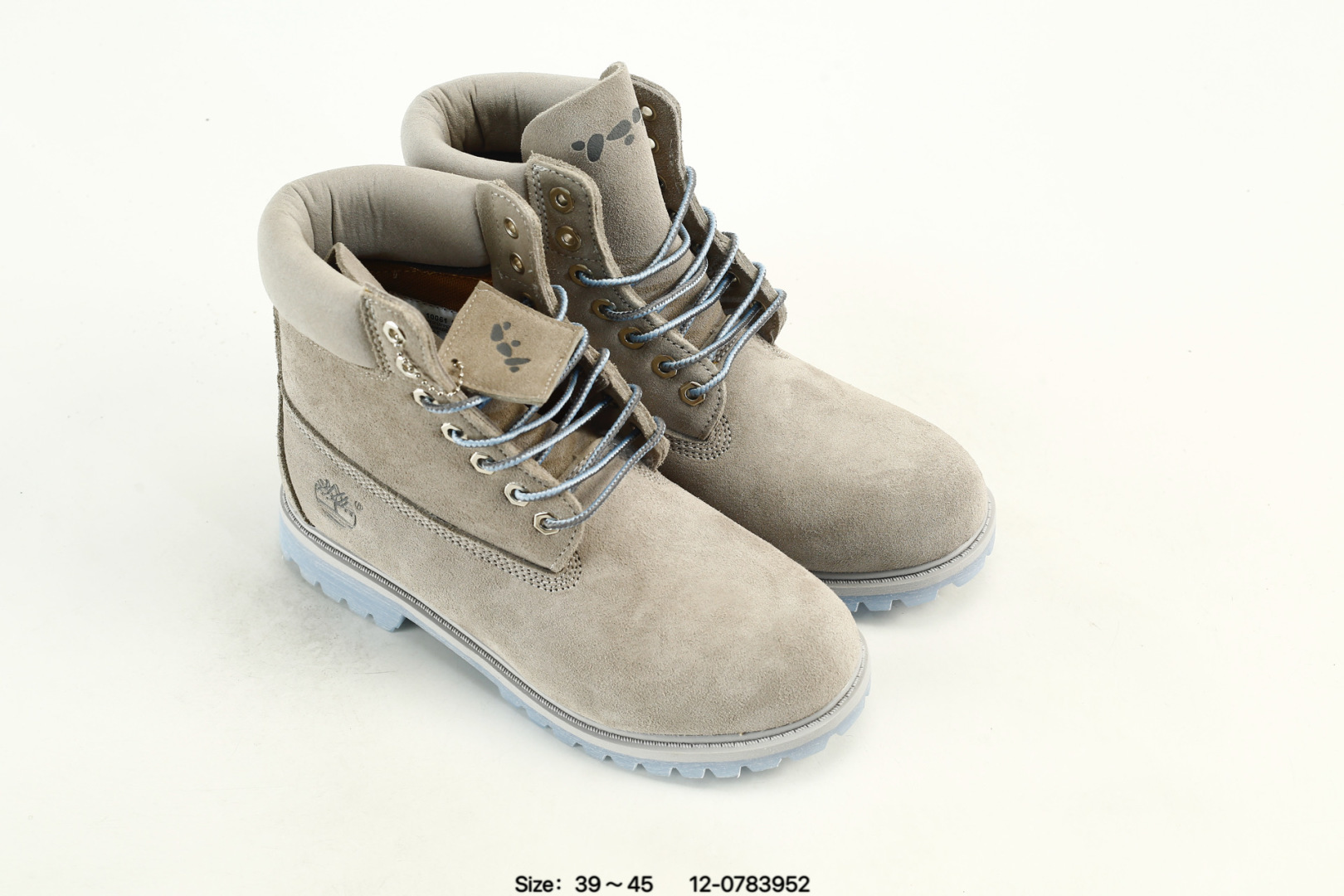 Timberland 6-Inch Classic Suede Boots Grey