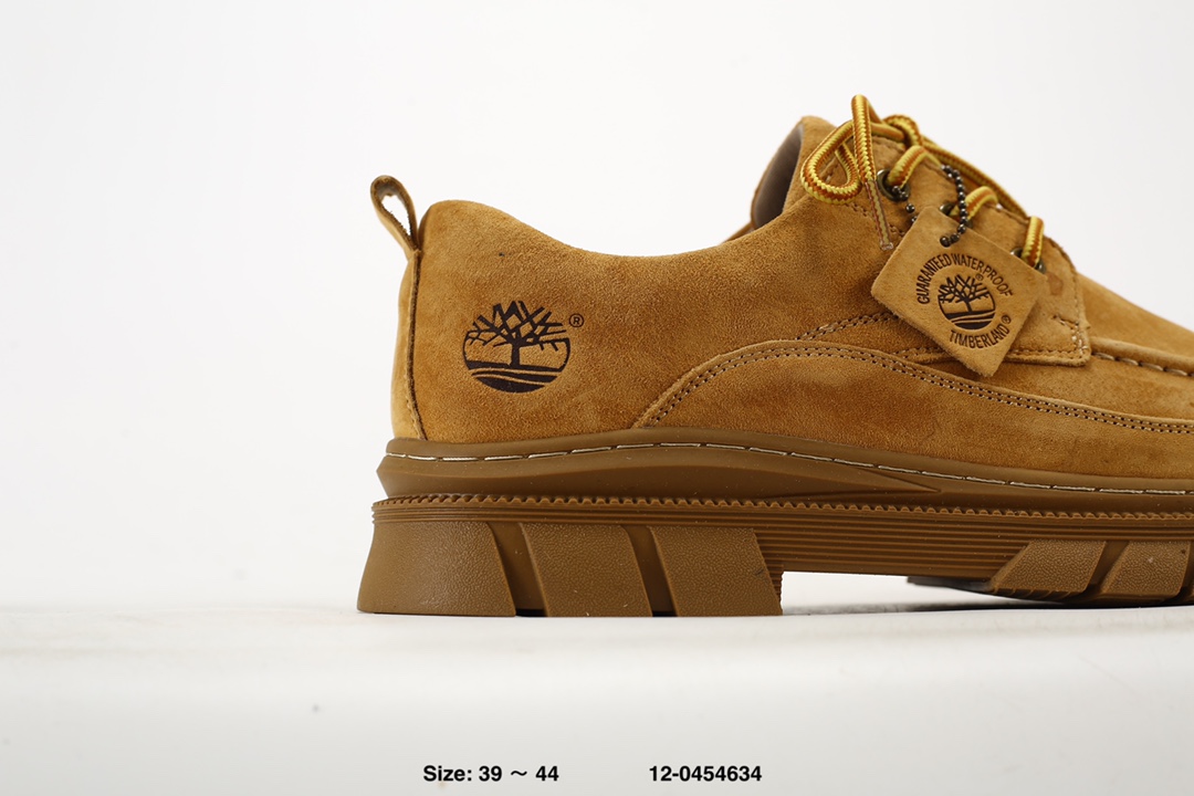 Timberland Lug Sole Low-Top Lace-Up Shoes Wheat Brown