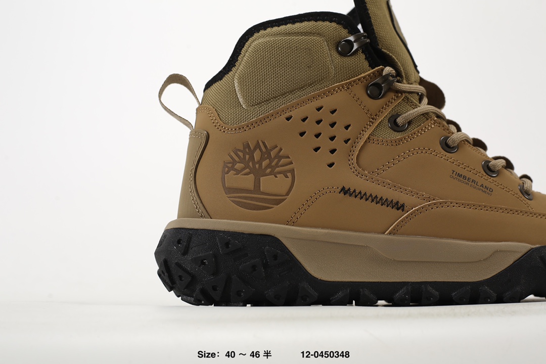 Timberland High-Top Hiking Boots Khaki