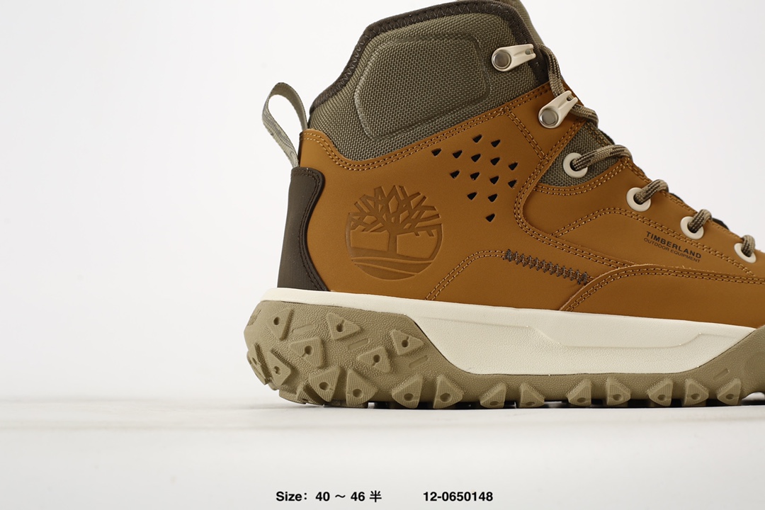 Timberland High-Top Hiking Boots Brown
