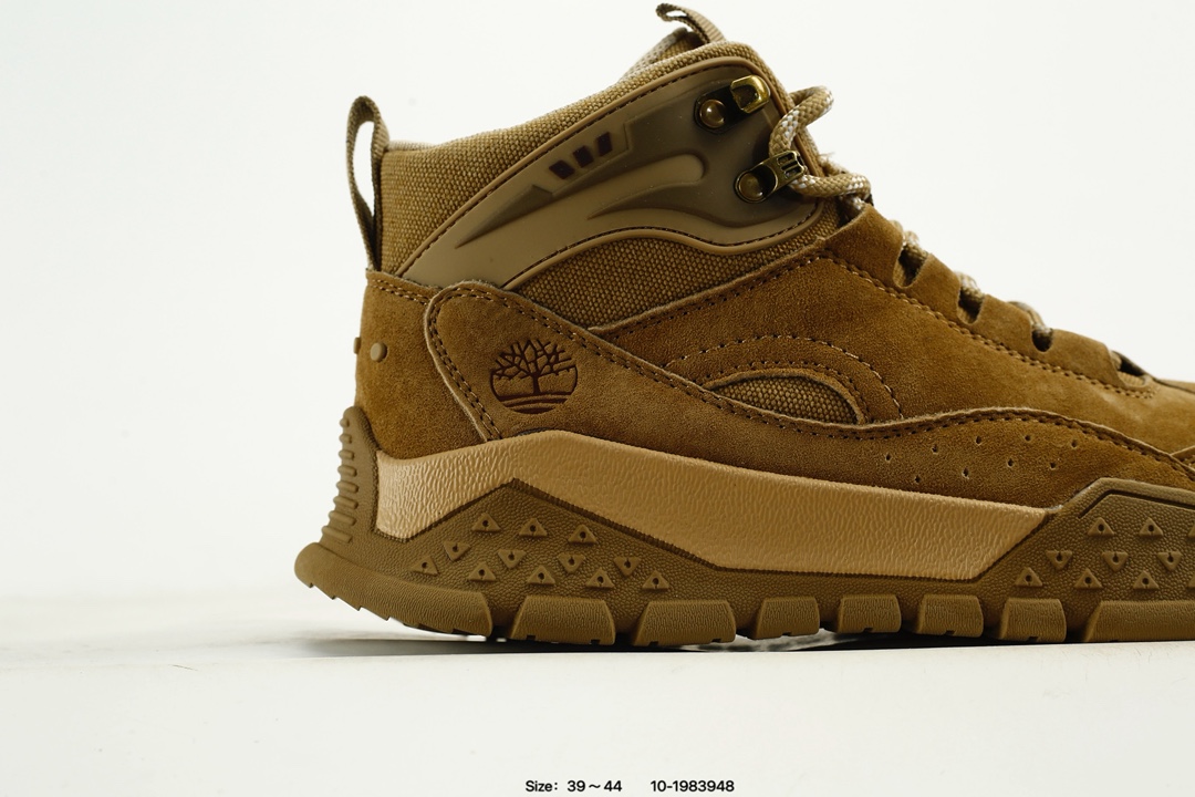 Timberland Mid-Top Suede Hiking Boots Brown