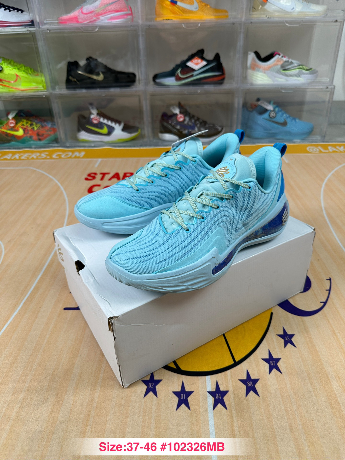 Under Armour Curry 12 Basketball Shoes Light Blue