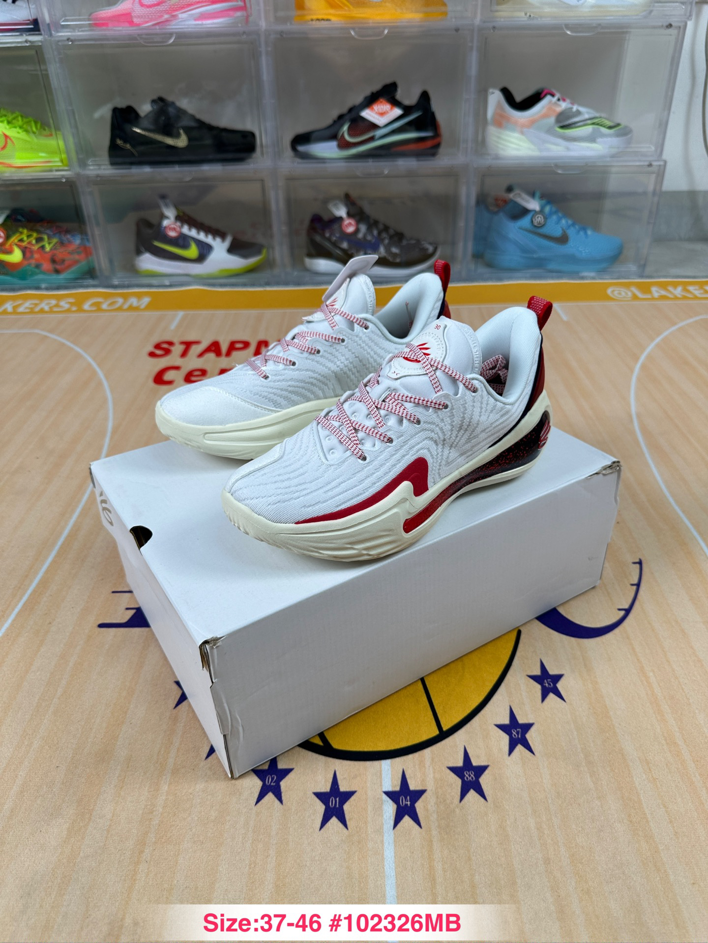 Under Armour Curry 12 Basketball Shoes White Red