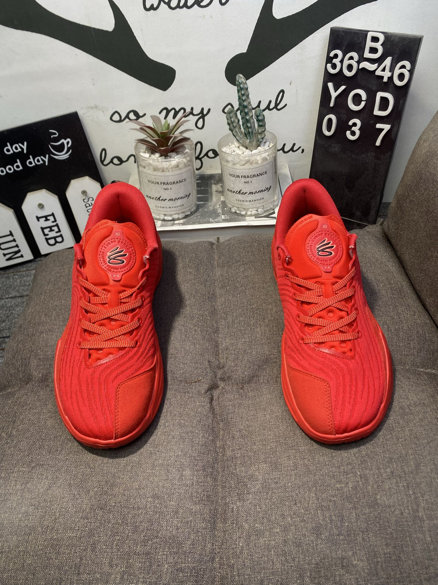 Under Armour Curry 12 WT Basketball Shoes Red
