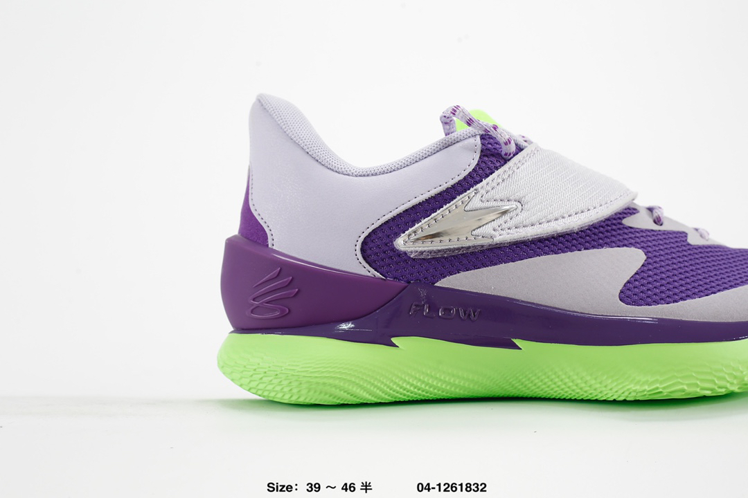 Under Armour Curry 1 Basketball Shoes Purple/Green