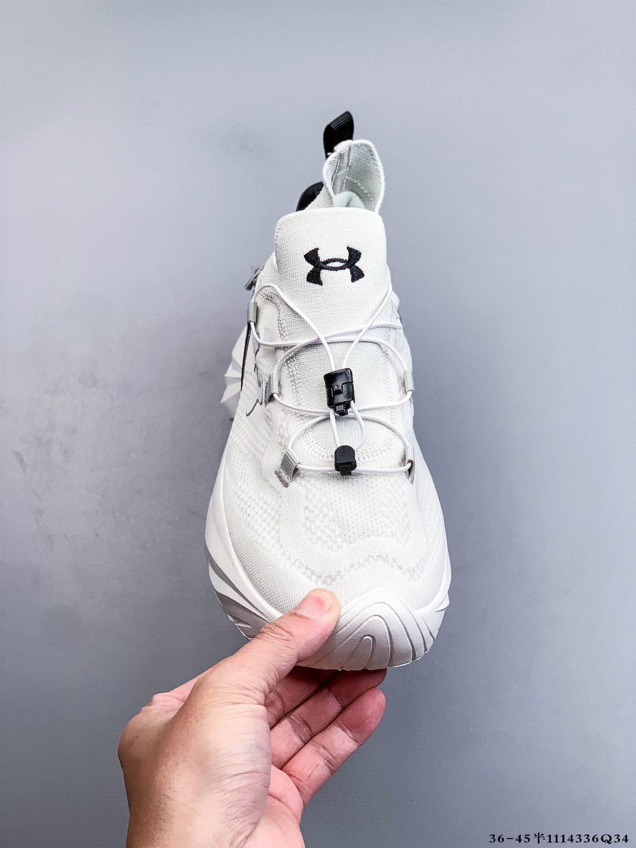 Under Armour Breathable Hiking Runner Shoes White/Black