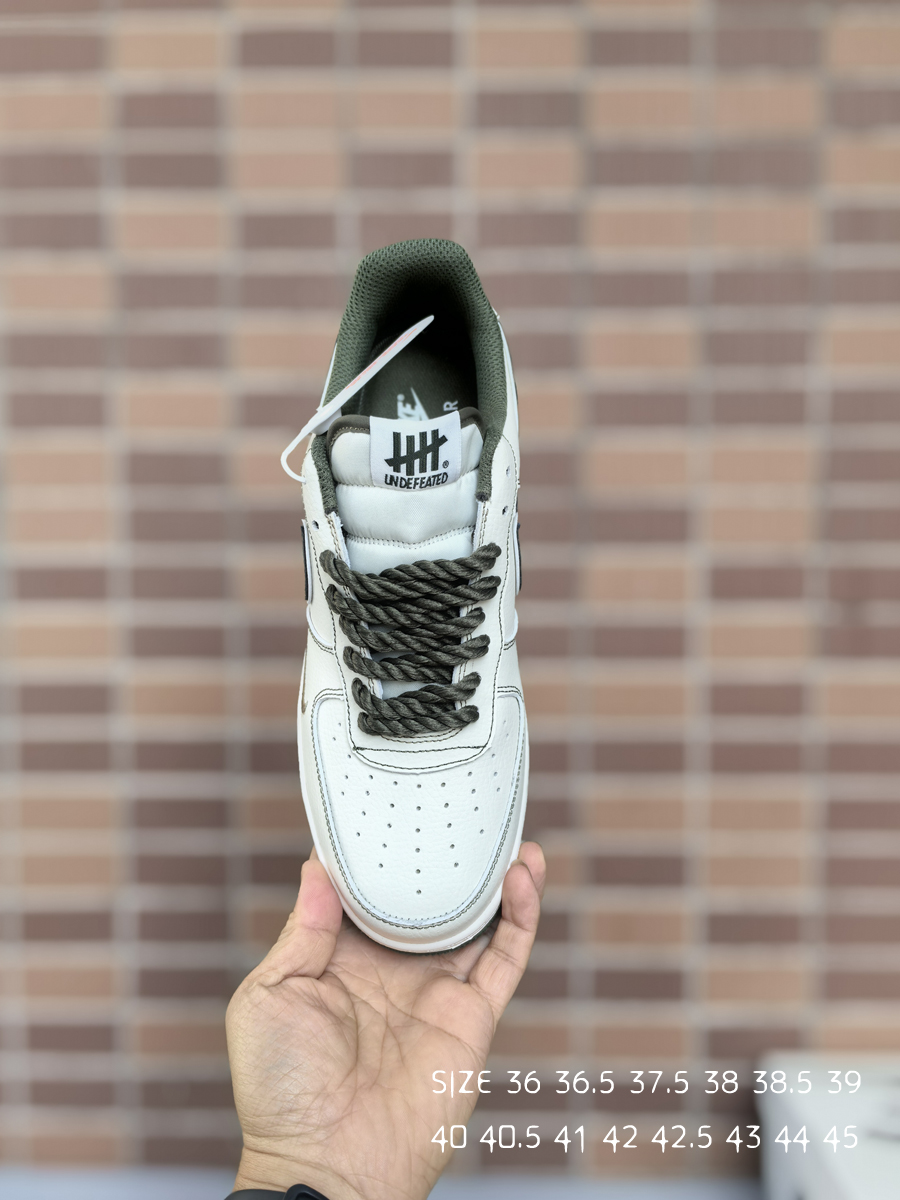 Nike Air Force 1 Low Undefeated Collab White Green