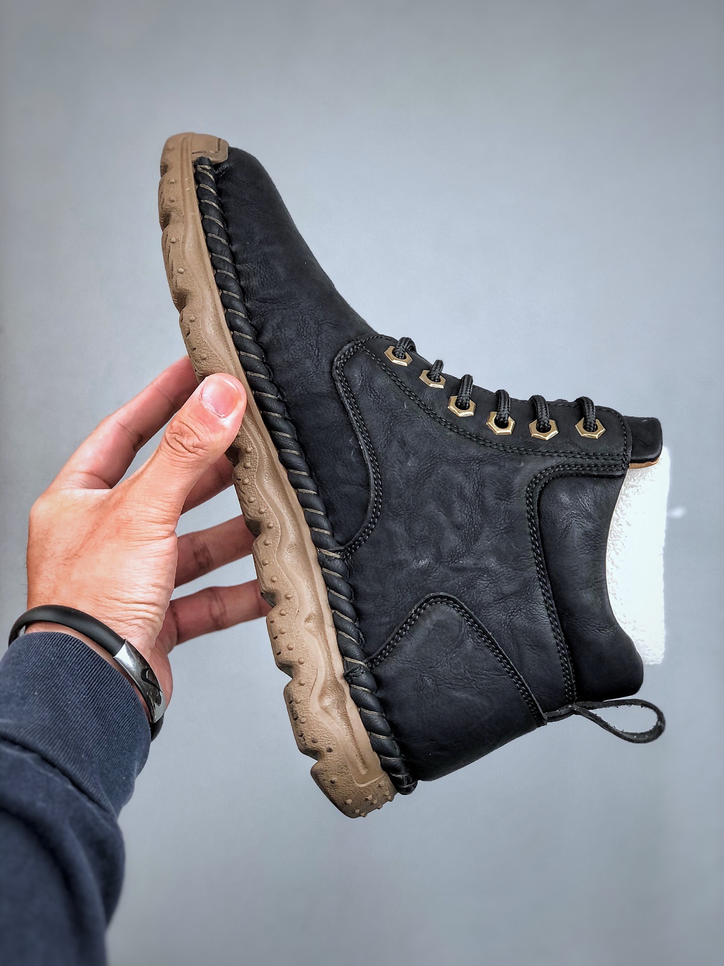 Undefeated Mid-Top Rugged Boots Black/Tan