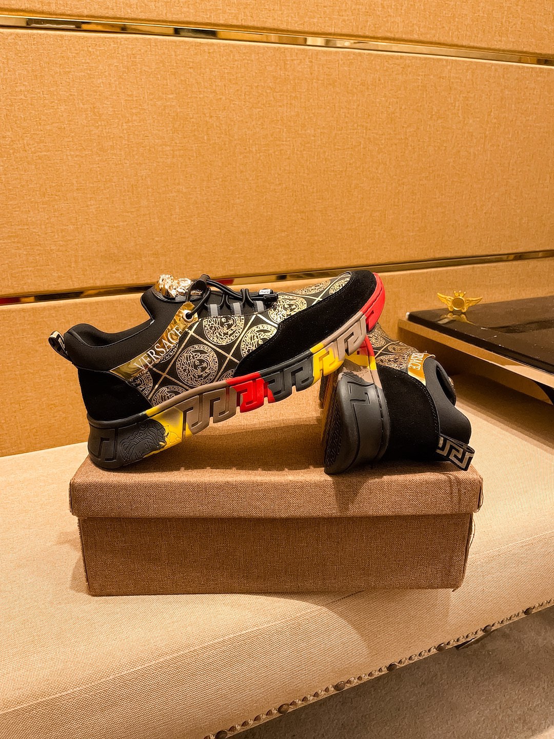 Versace Medusa Low-Top Sneakers Multicolor