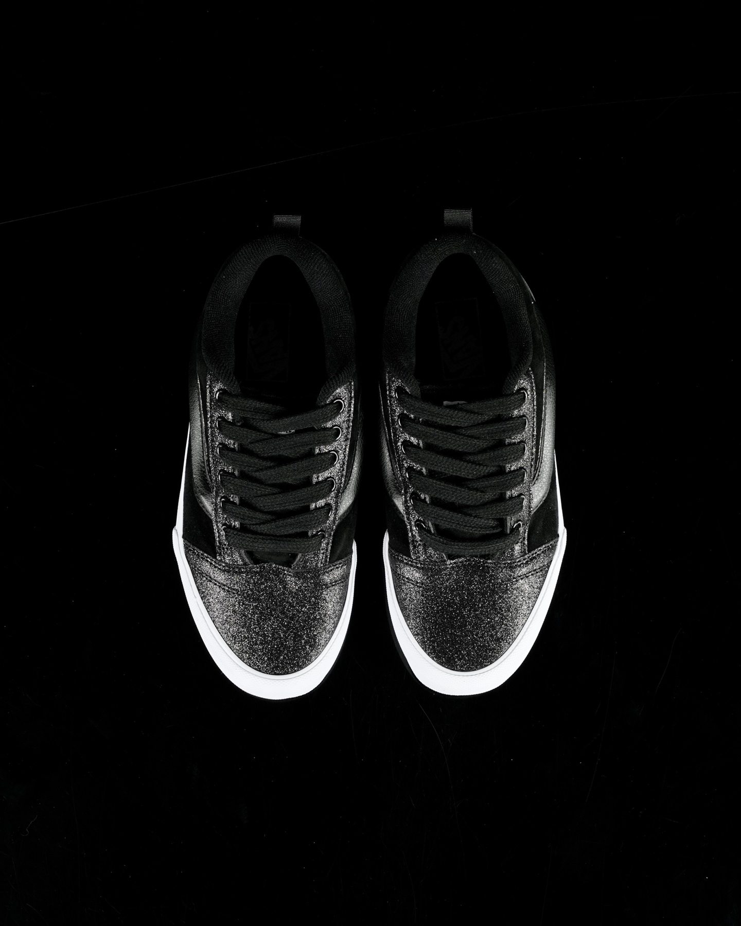 Vans Knu Skool Suede Skate Shoes Black