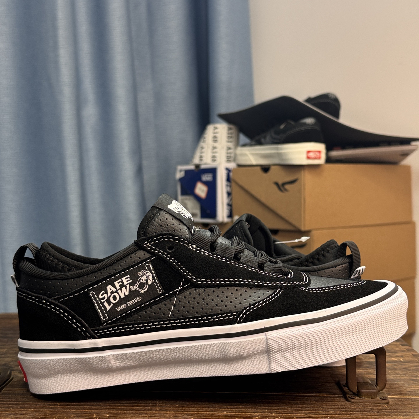 PALACE x Vans Half Cab Skate Shoes Black