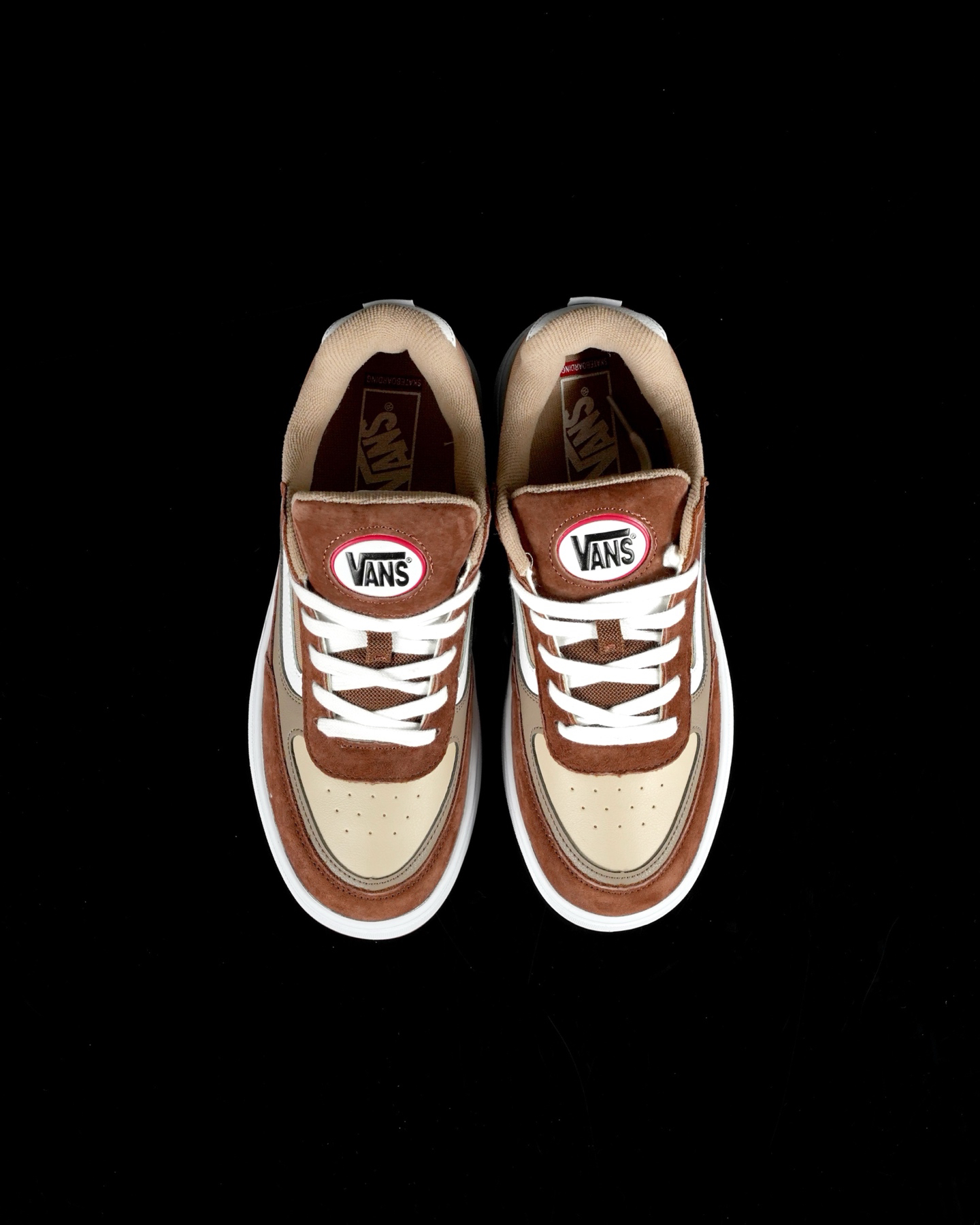 Vans Skate Estazzo Retro Skate Sneakers Brown/Khaki