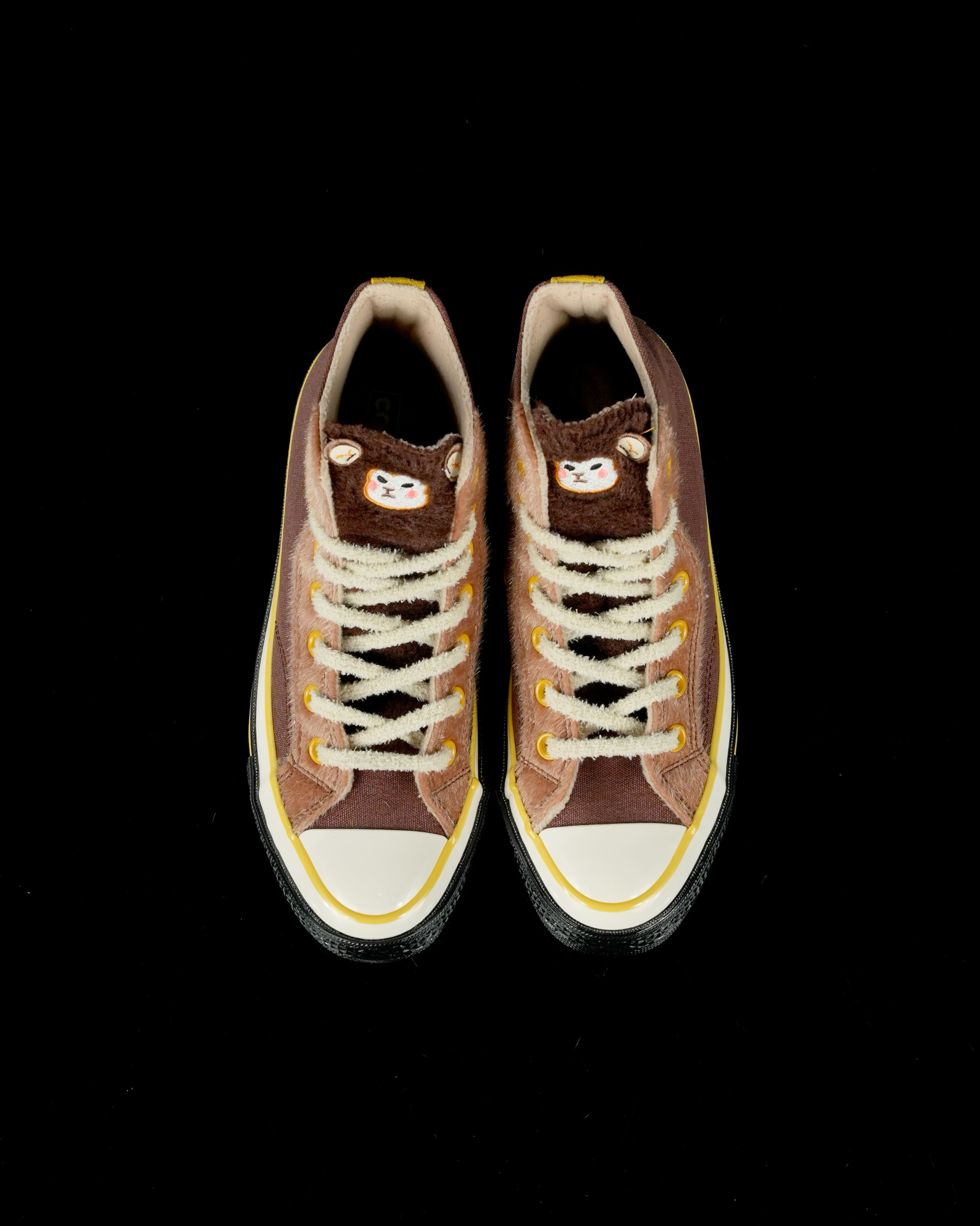 Converse Chuck 70 Furry Lined High-Top Sneakers Brown
