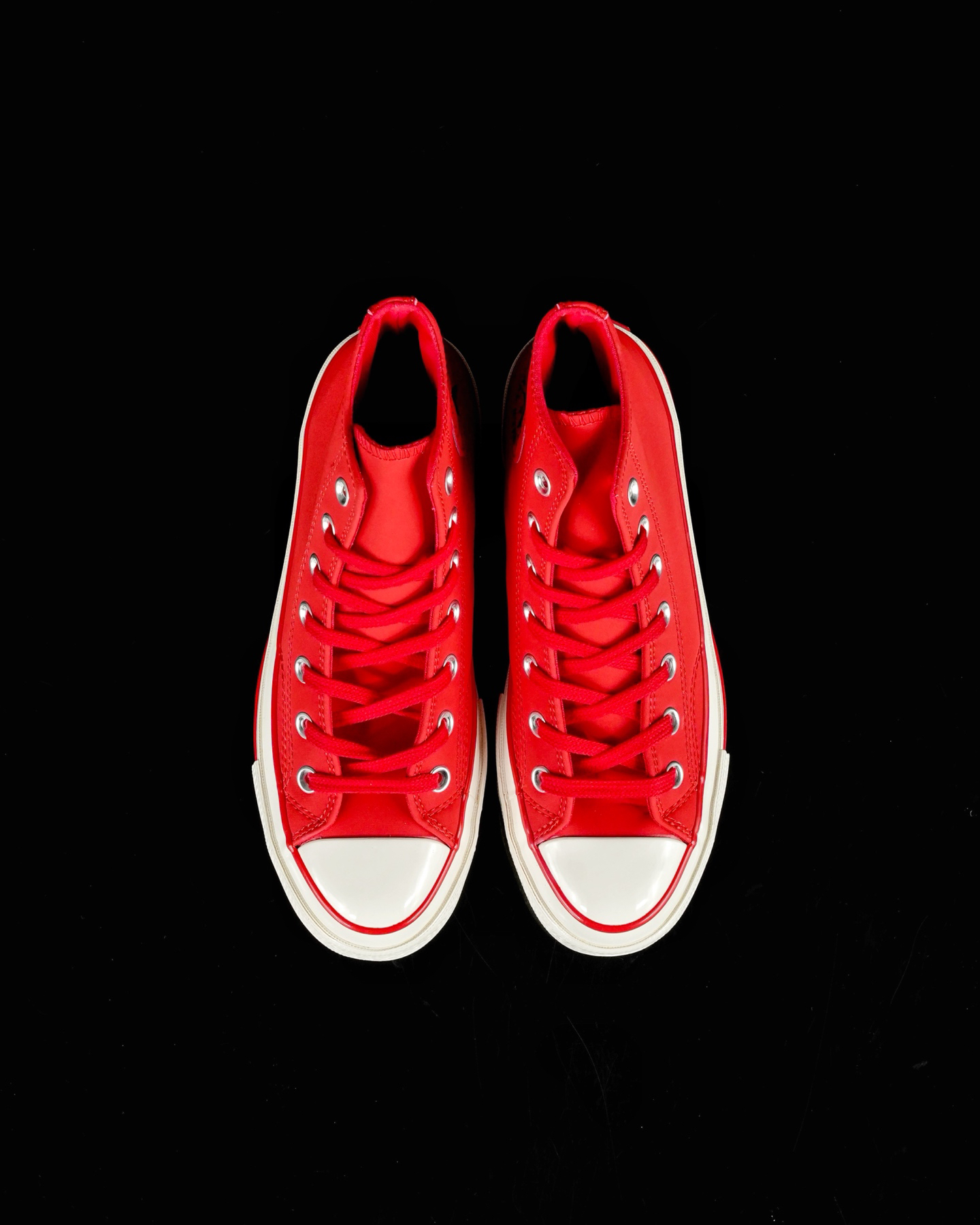 Converse Chuck 70 Christmas Suede High Tops Red