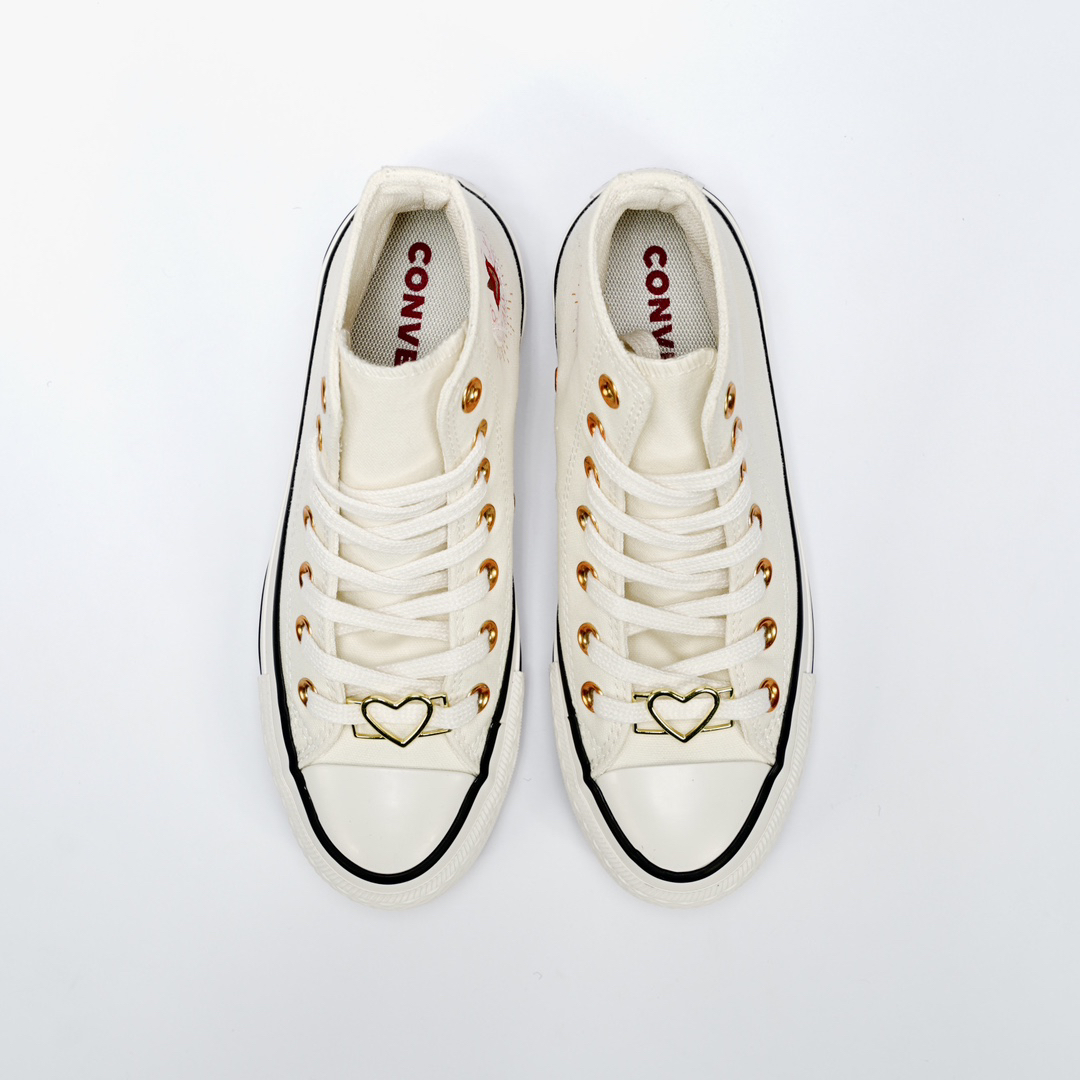 Converse Chuck Taylor All Star Valentine High-Top Sneakers Cream