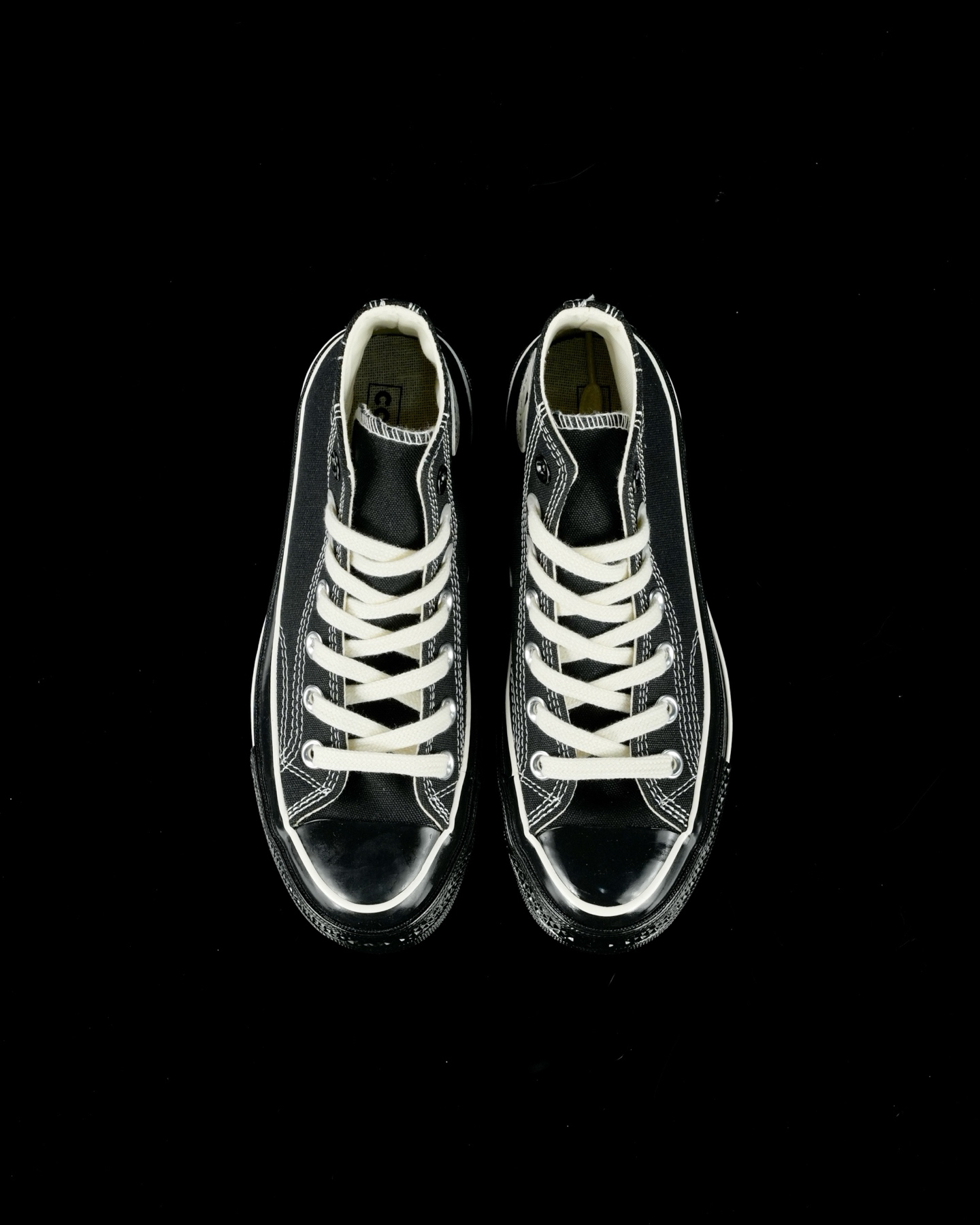 Converse Chuck 70 Star Stitch High-Top Sneakers Black