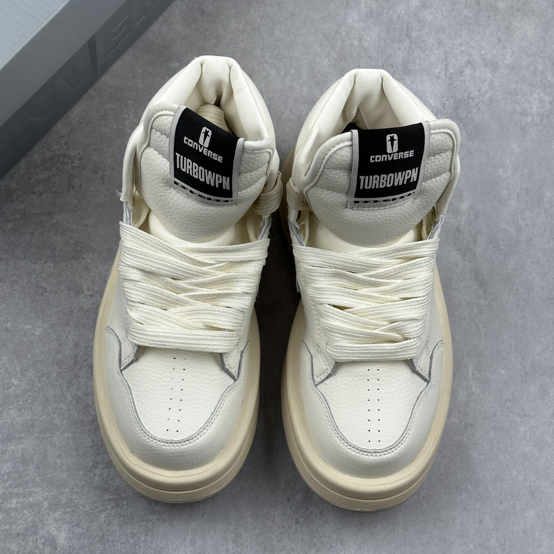 Converse TurboWPN One Star Platform High-Top Sneakers Cream White