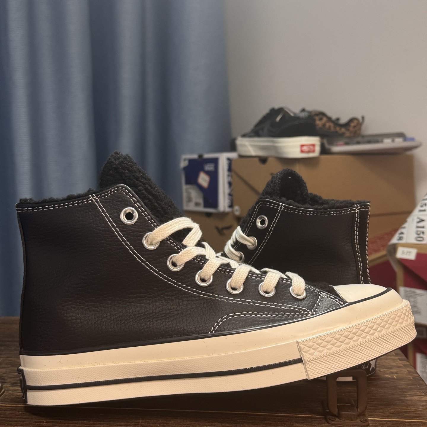 Converse Chuck Taylor All Star 1970s Sherpa High-Top Sneakers Black