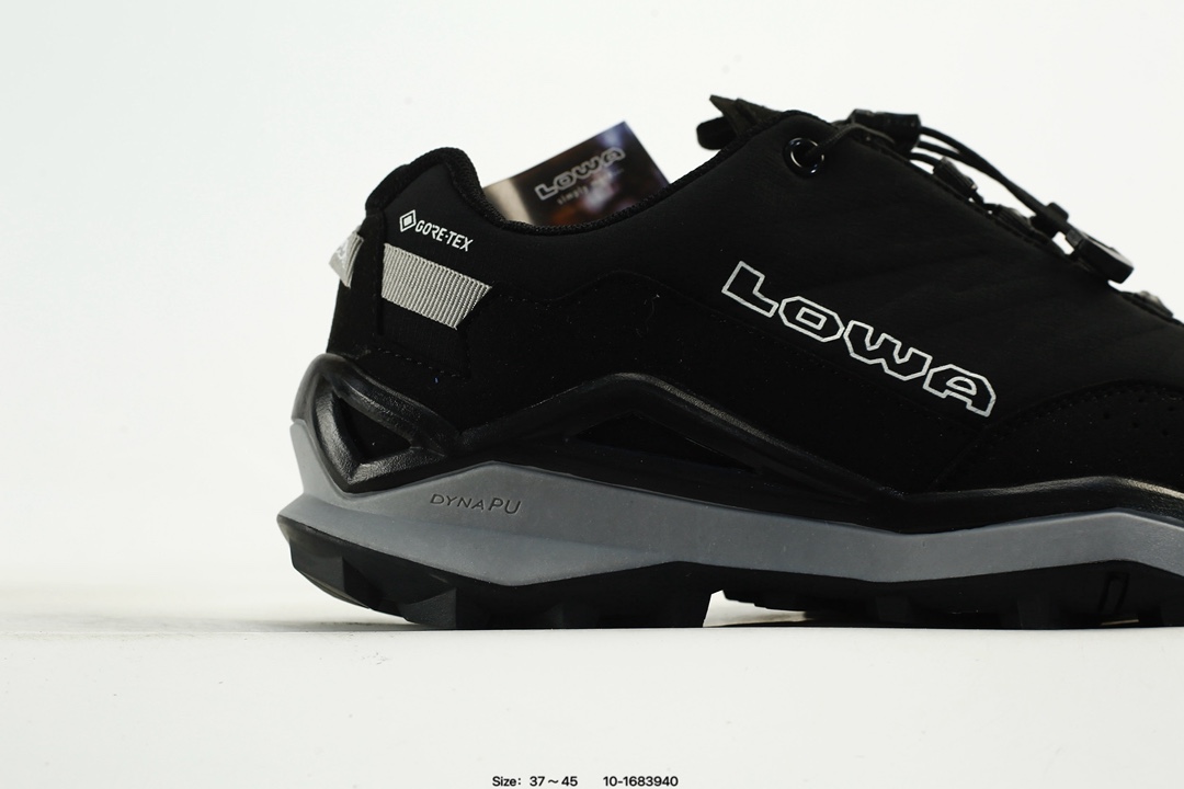 Lowa GTX Waterproof Hiking Shoes Black