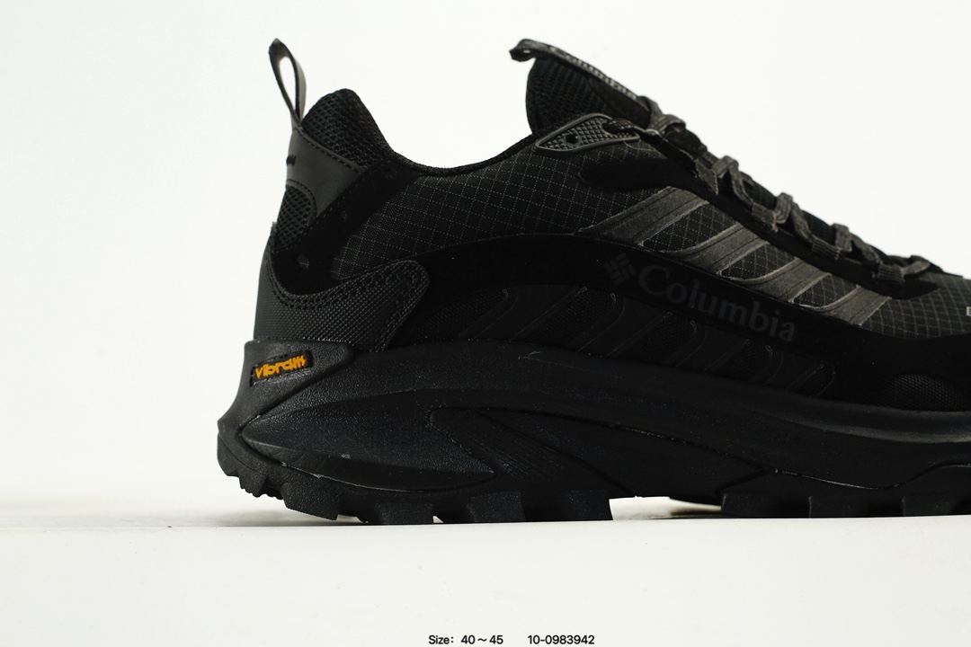 Columbia Gore-Tex Vibram Hiking Trail Shoes Black