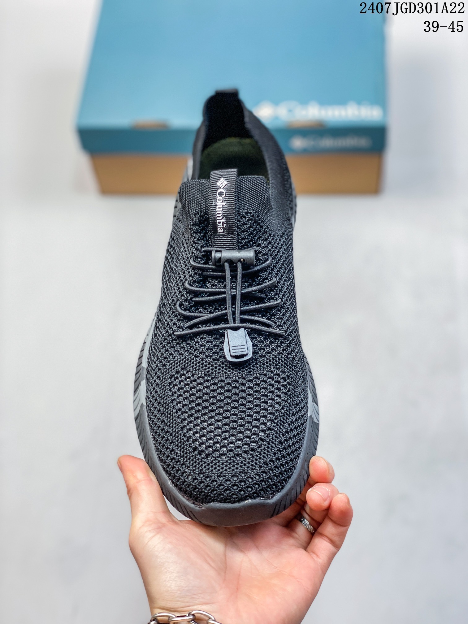 Columbia Breathable Mesh Hiking Shoes Black