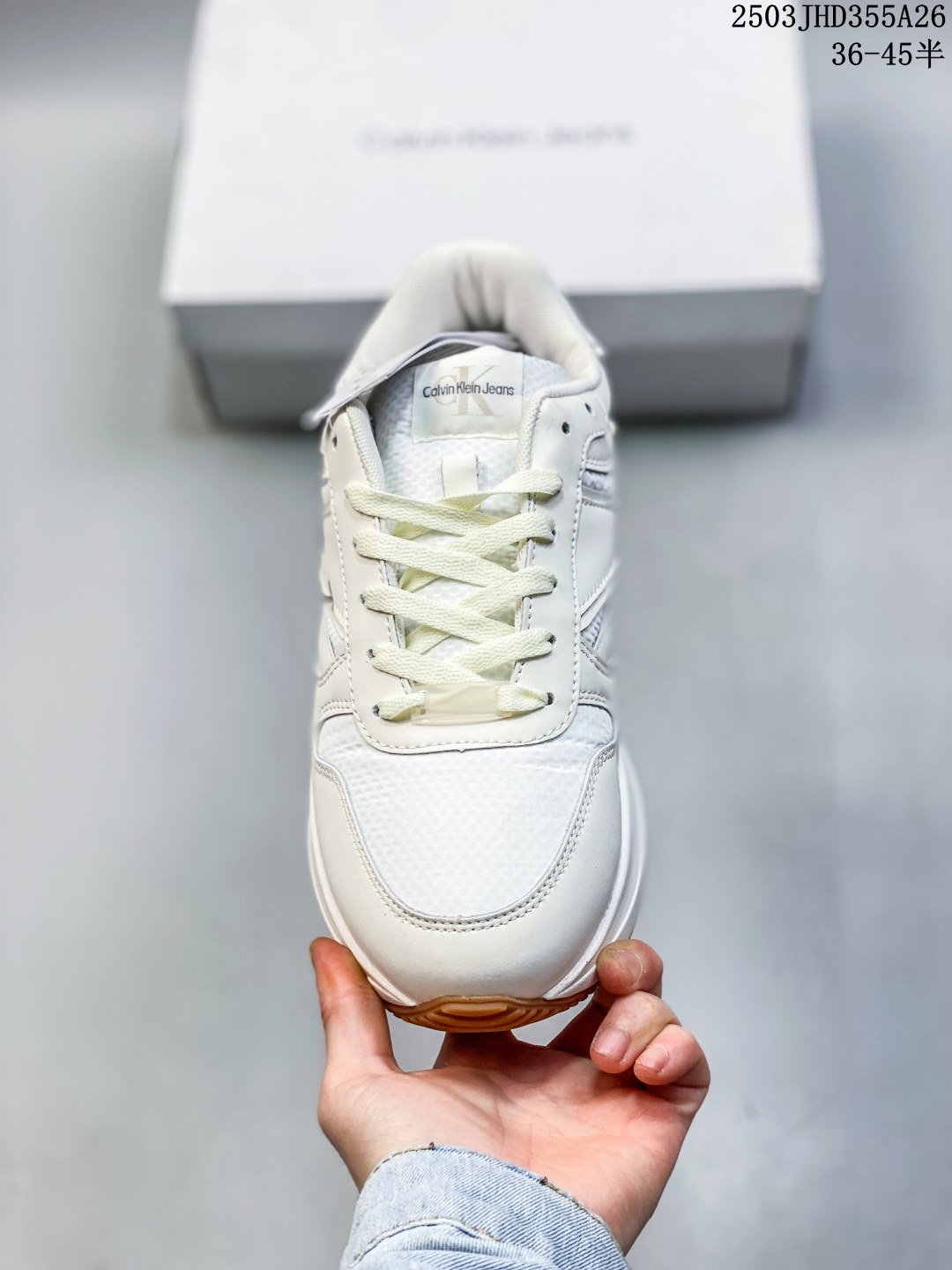 Calvin Klein Jeans Chunky Runner Sneakers White