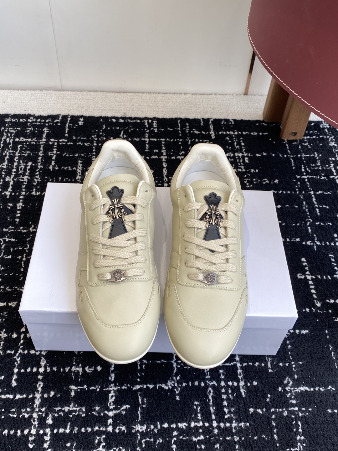 Other Retro Trainer Sneakers Beige
