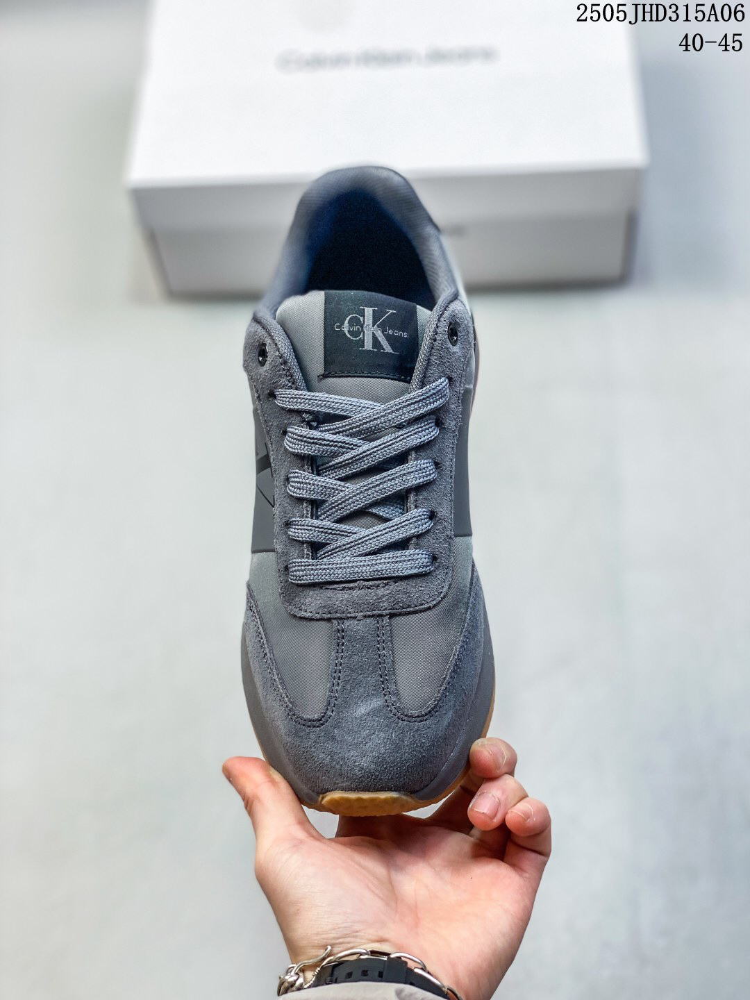 Calvin Klein Retro Runner Sneakers Gray