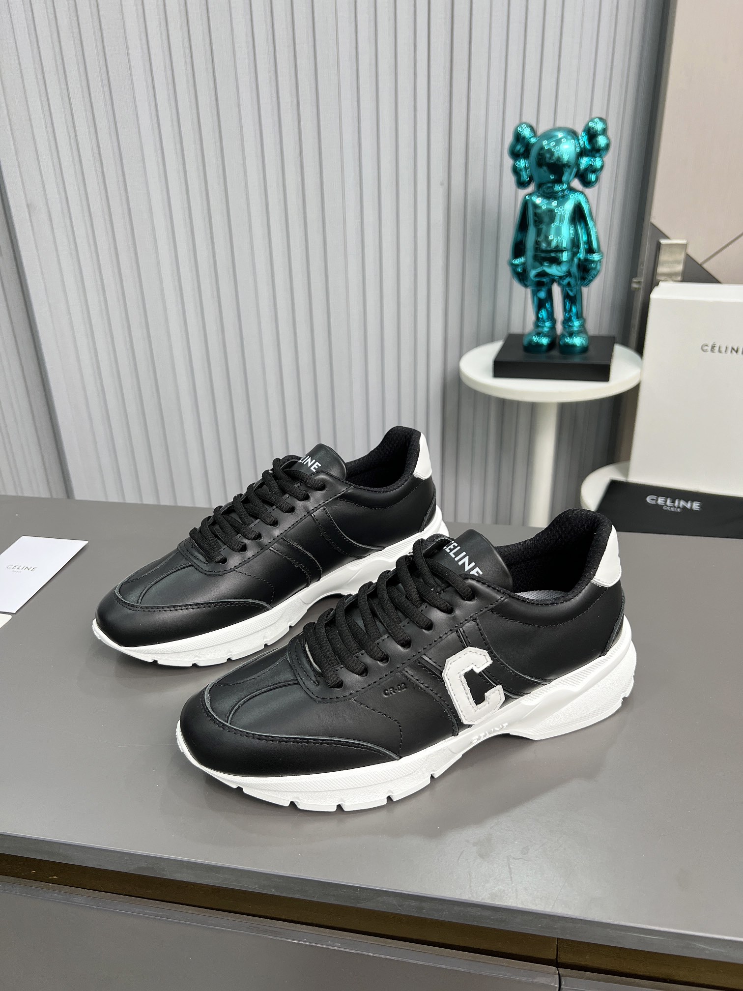 Celine Chunky Dad Sneakers Black