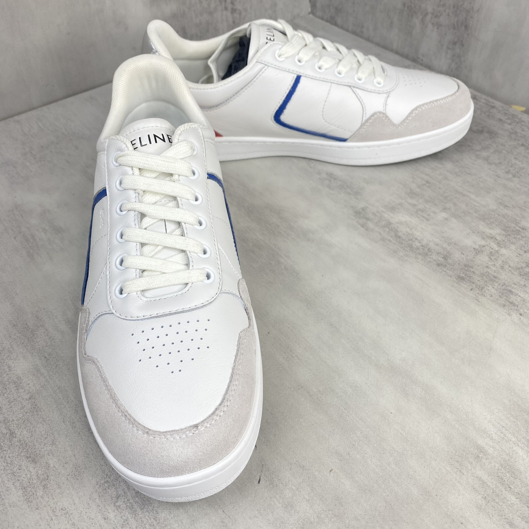 Celine CT-10 Low Sneakers White