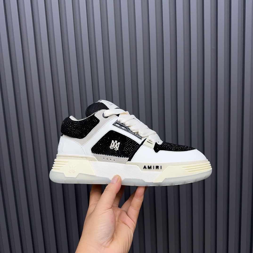 AMIRI Low-Top Sneakers Black/White