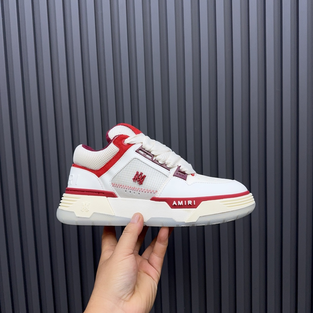 AMIRI Low-Top Sneaker White/Red