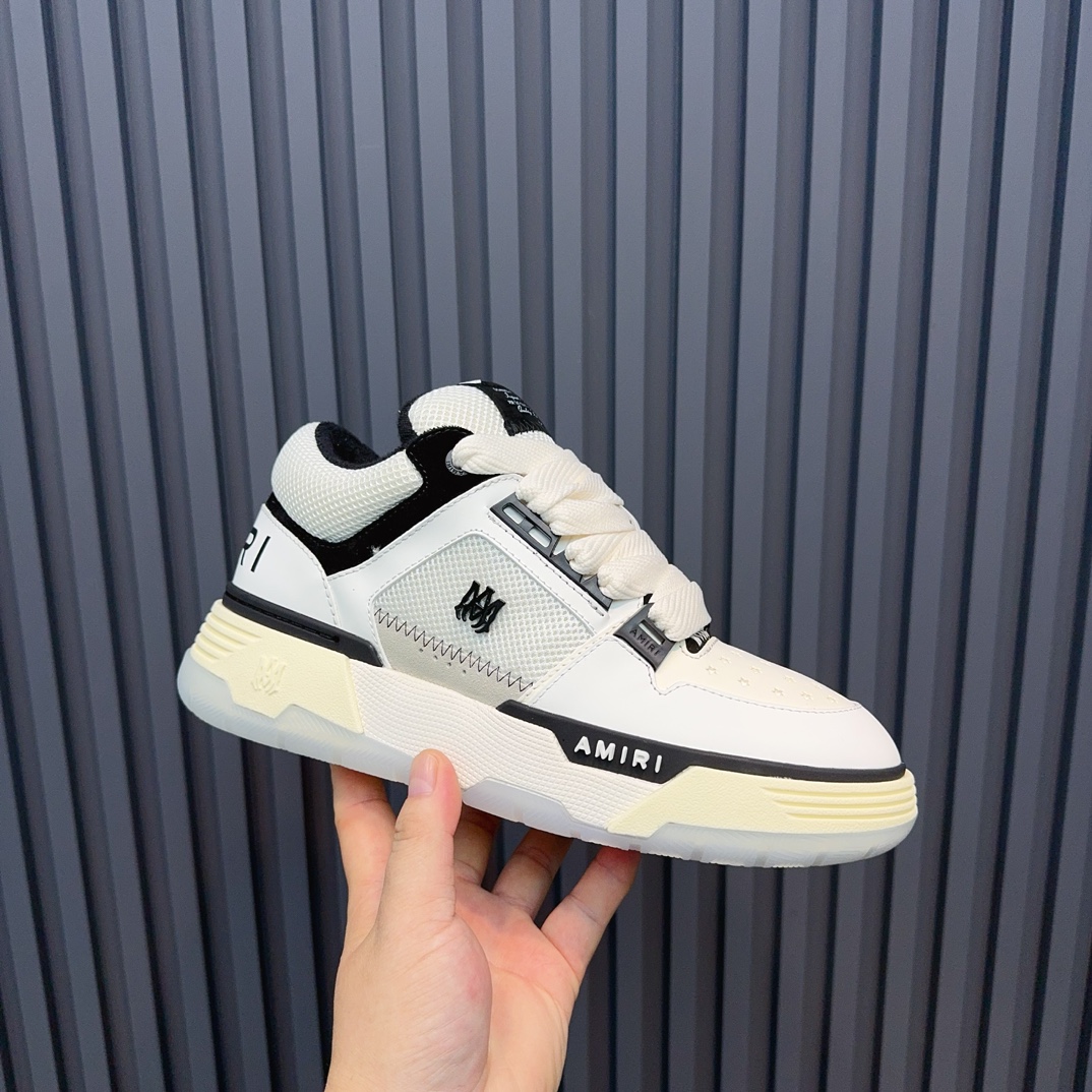 AMIRI Low-Top Sneakers White/Black