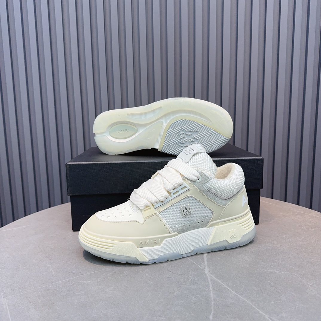 Amiri Low-Top Sneaker Cream
