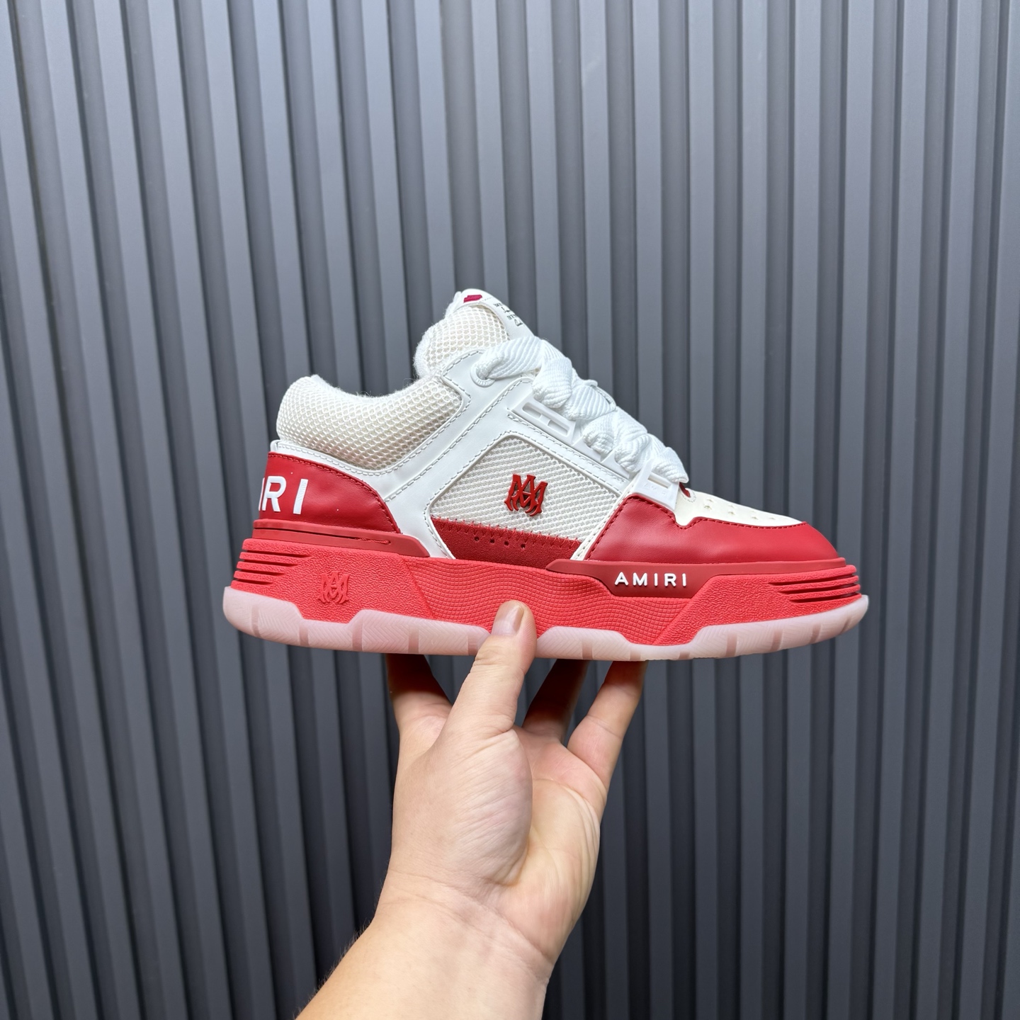 Amiri Low-Top Sneakers Red