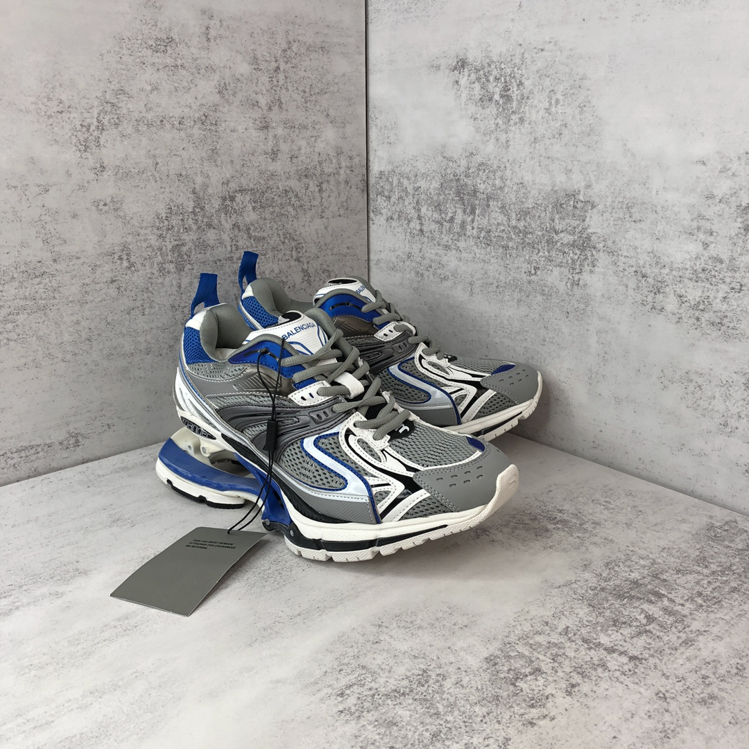 Balenciaga X-Pander Sneakers Grey Blue