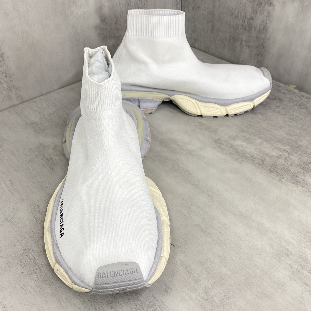 Balenciaga 3XL Sock Sneakers White