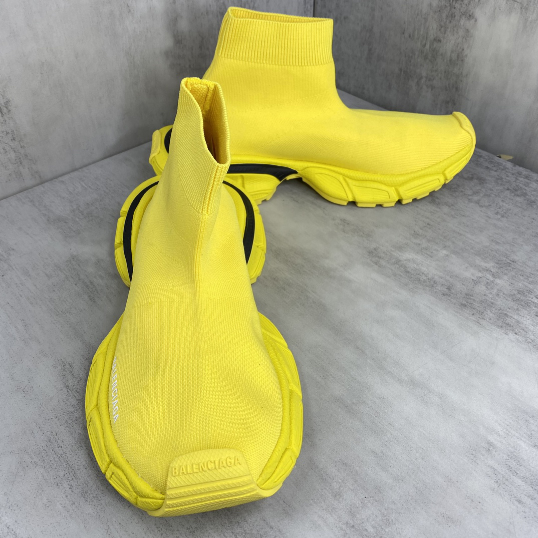 Balenciaga 3XL Sock Sneakers Yellow