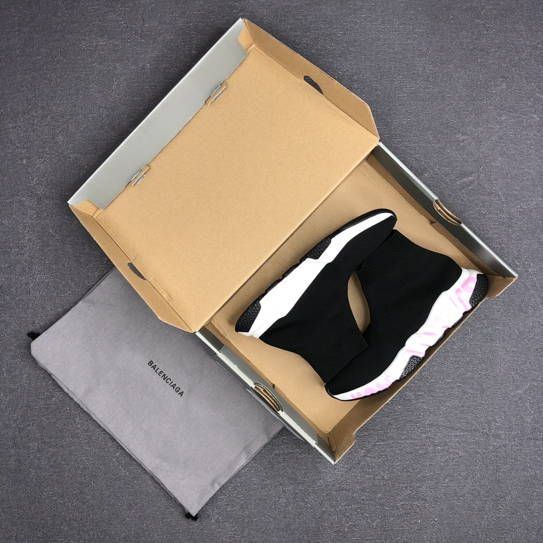 Balenciaga Speed Sock Sneakers Black