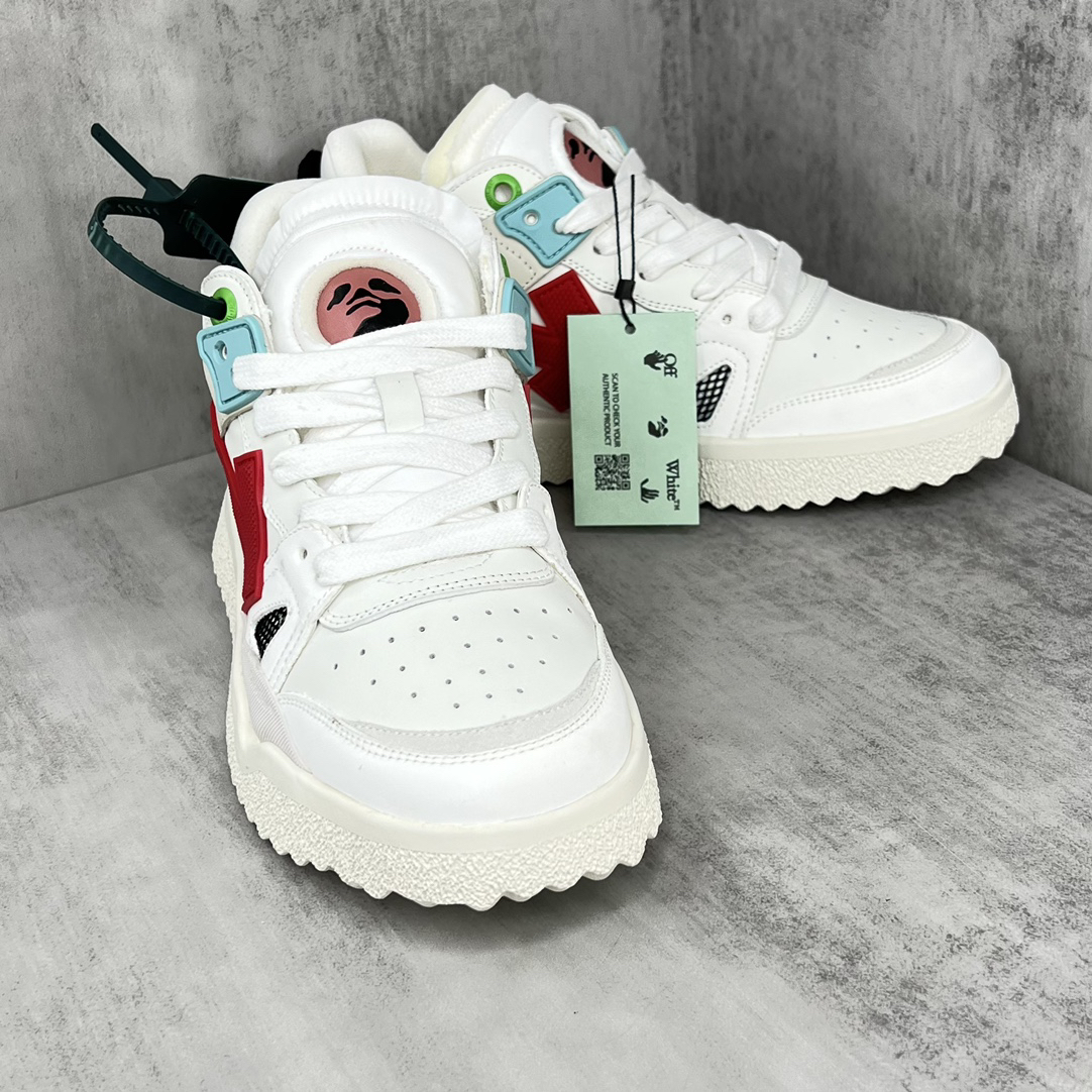 Off-White CO Arrow Sneakers White/Red